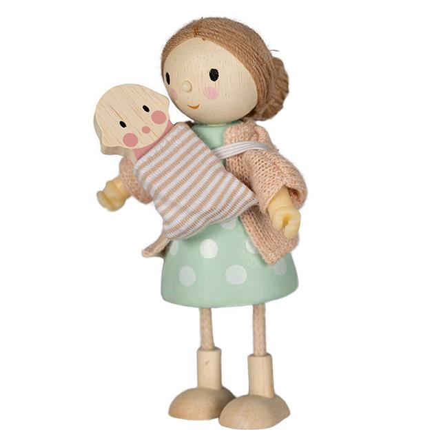 Biegepuppe Mama Goodwood mit Baby Tender Leaf Toys