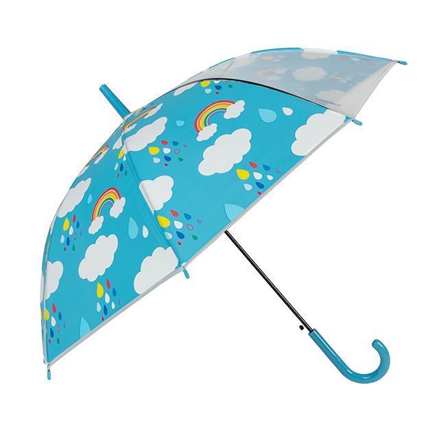 Kinder Regenschirm blau