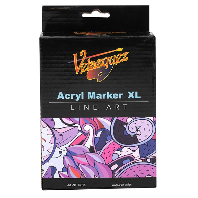 Marqueur acrylique XL 18 pcs