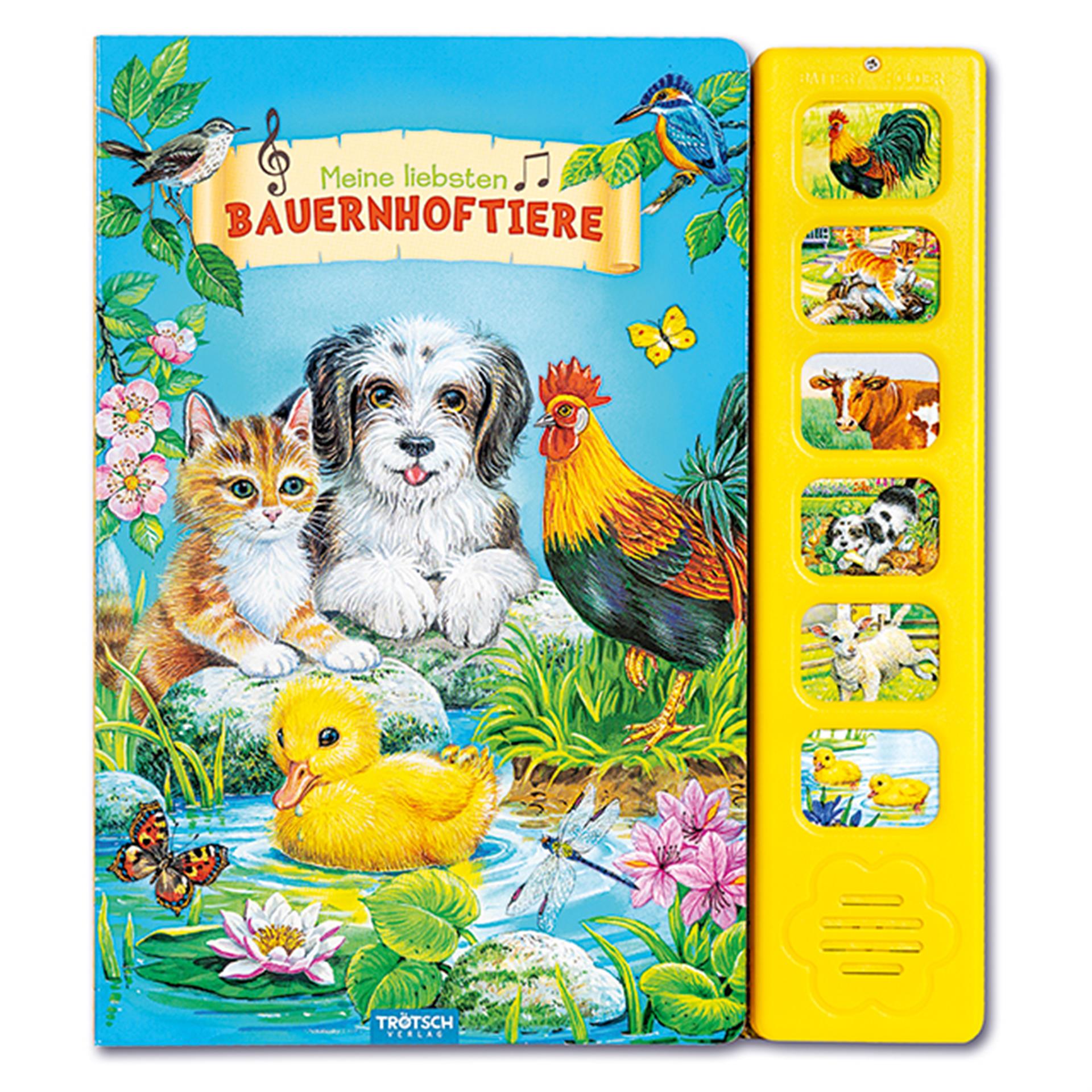 Livre sonore Trötsch Mes animaux de la ferme préférés