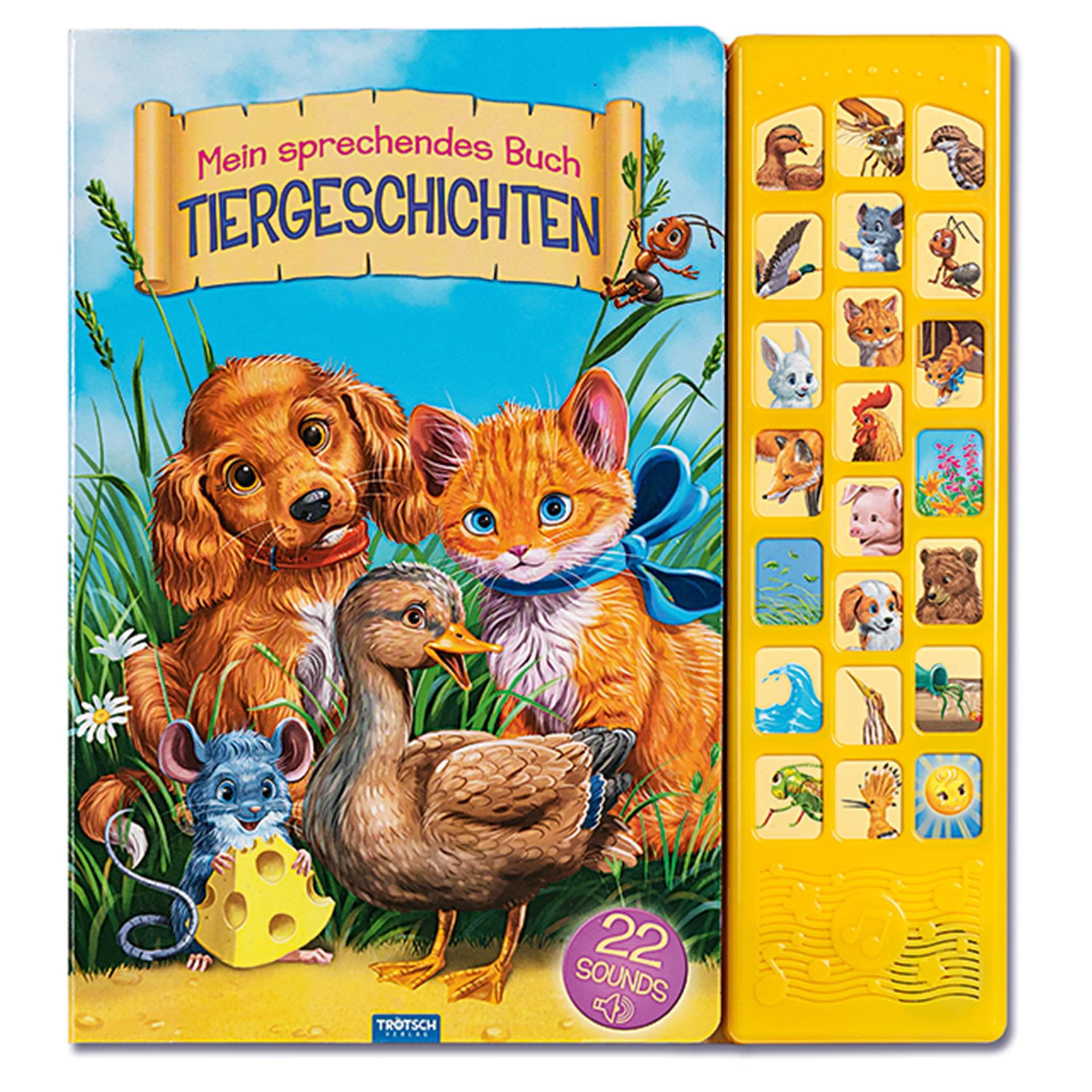 Libro parlante Trötsch con storie di animali