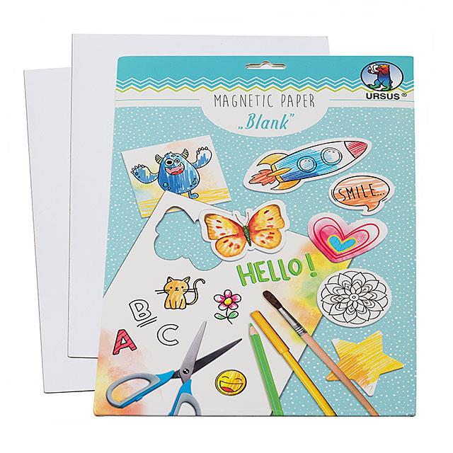 Magnetic Paper Blank 4 Stk.