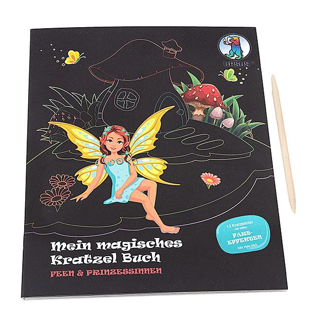 Mein magisches Kratzelbuch Feen und Prinzessinnen