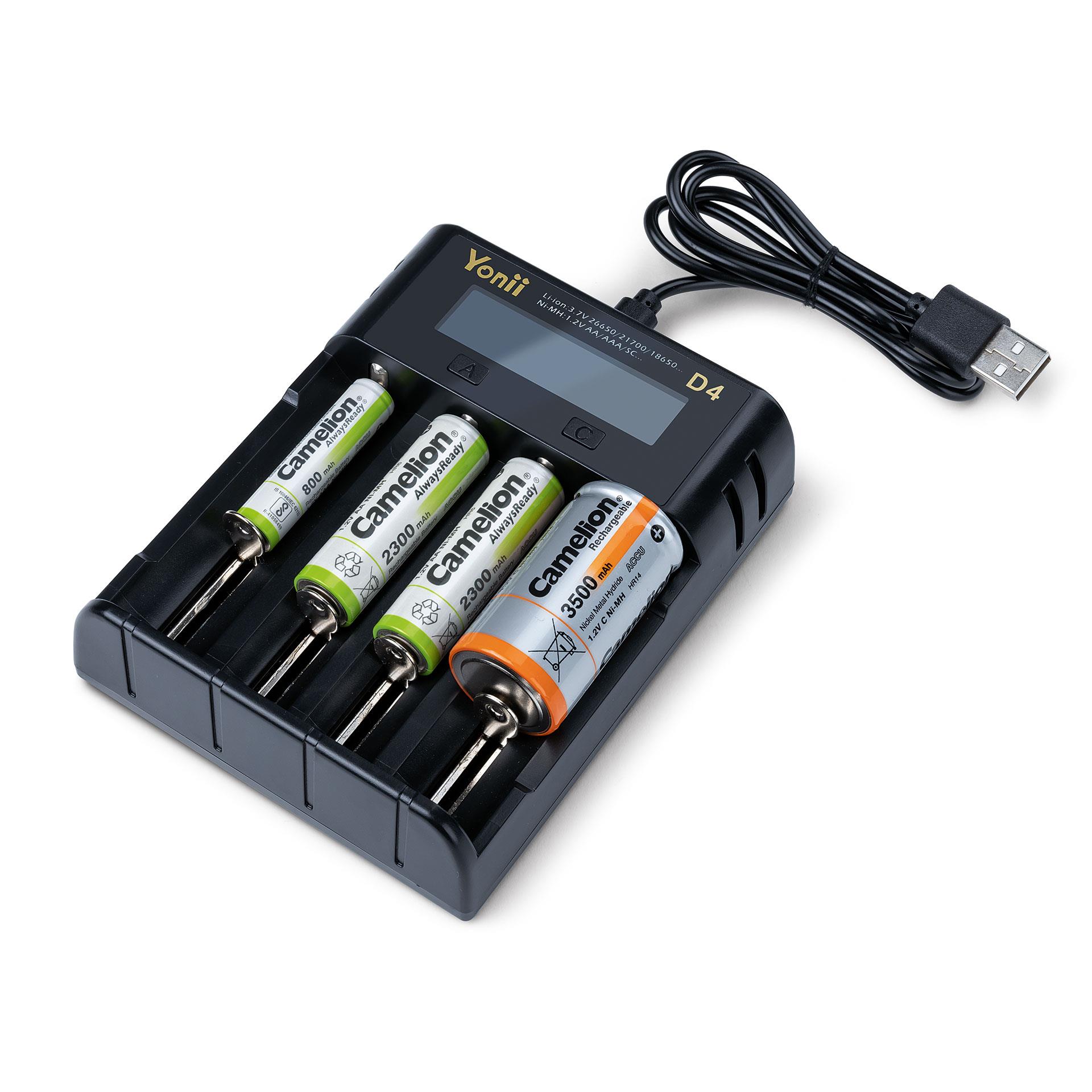 MAXTECH Universal Batterieladegerät