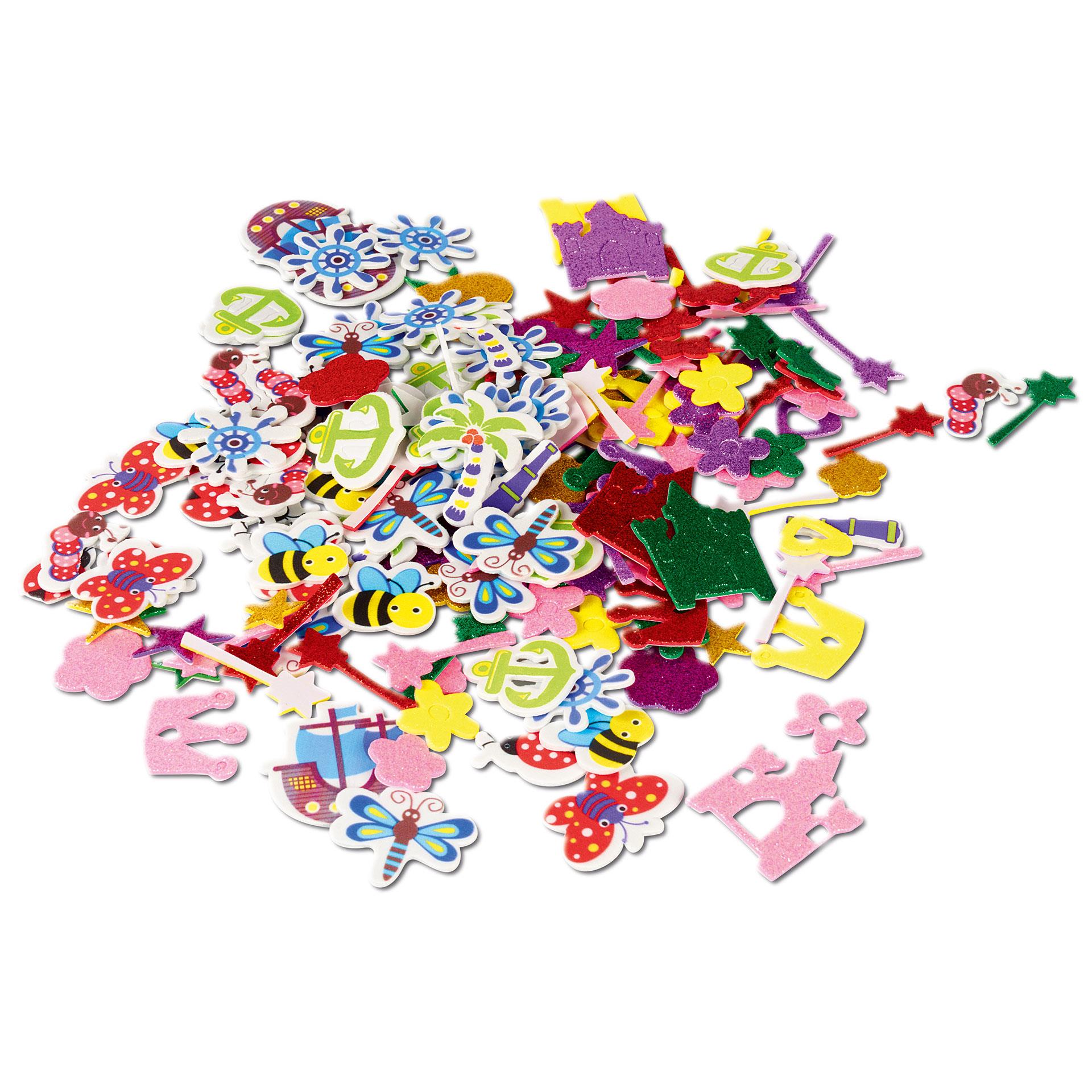 Moosgummi Stickers 585tlg.