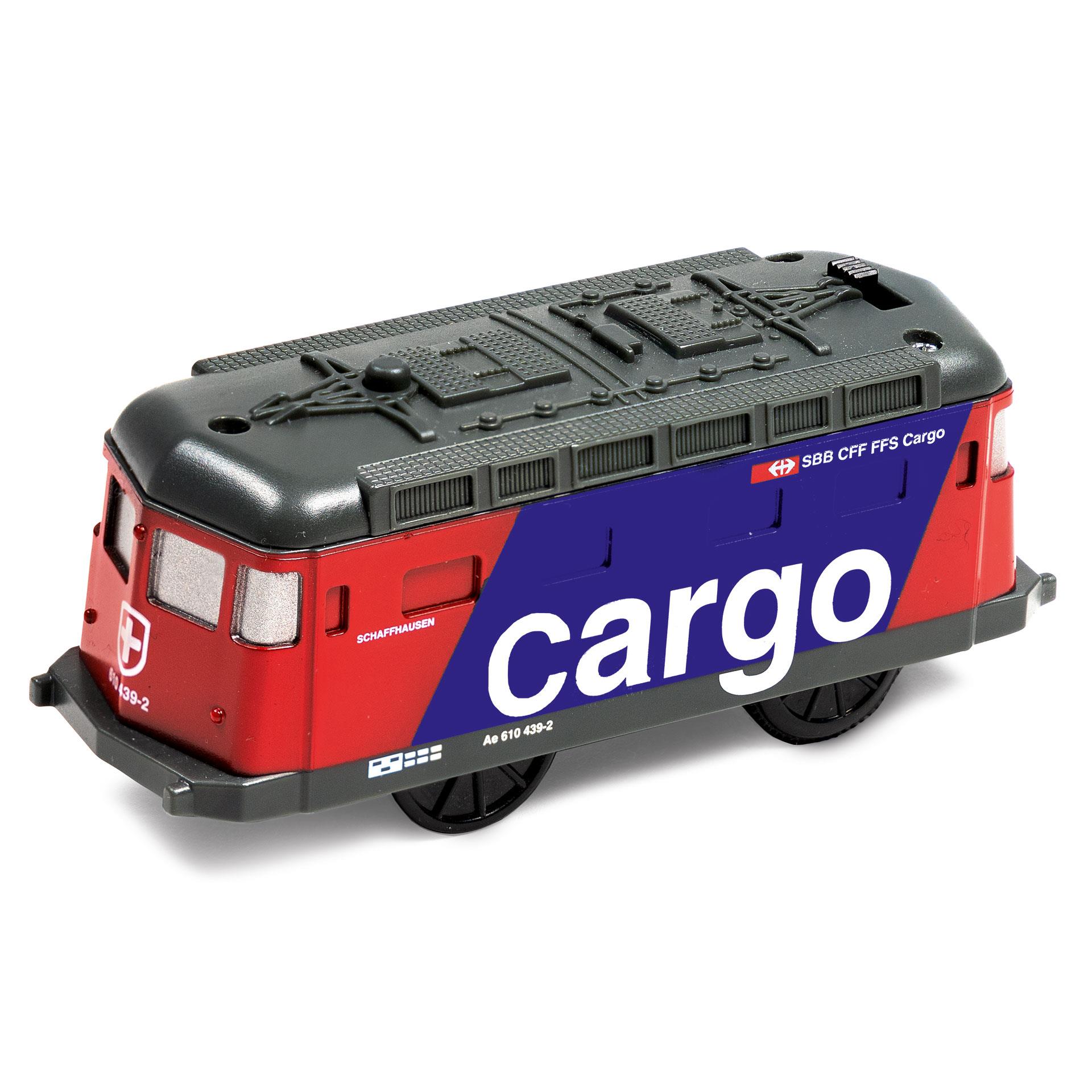 Locomotiva FFS Cargo 4 x 2 per ferrovia di legno