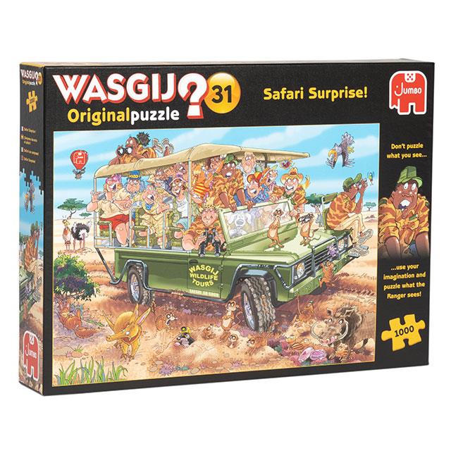 Puzzle Wasgij -  Safari Überraschung 1'000 Teile