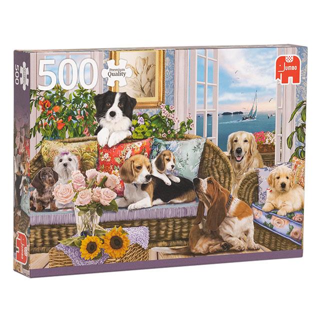 Puzzle Pelzige Freunde 500 Teile