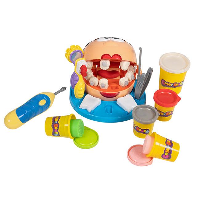 Playtive Set de pâte à modeler Dentiste