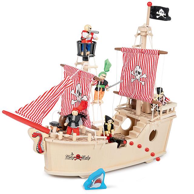 Bateau pirate, 17 pcs