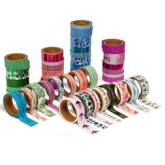 Washi Tape Box, 40 pezzi
