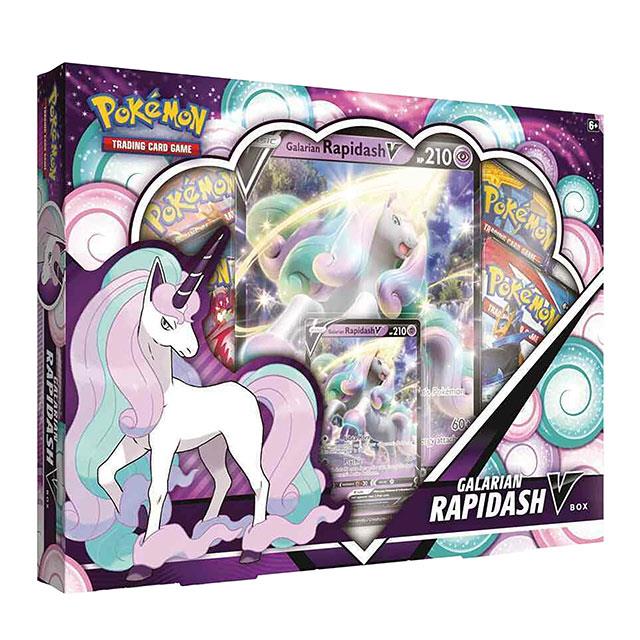 Pokémon Galar Gallopa V Box (engl. Glarian Rapidash V Box)