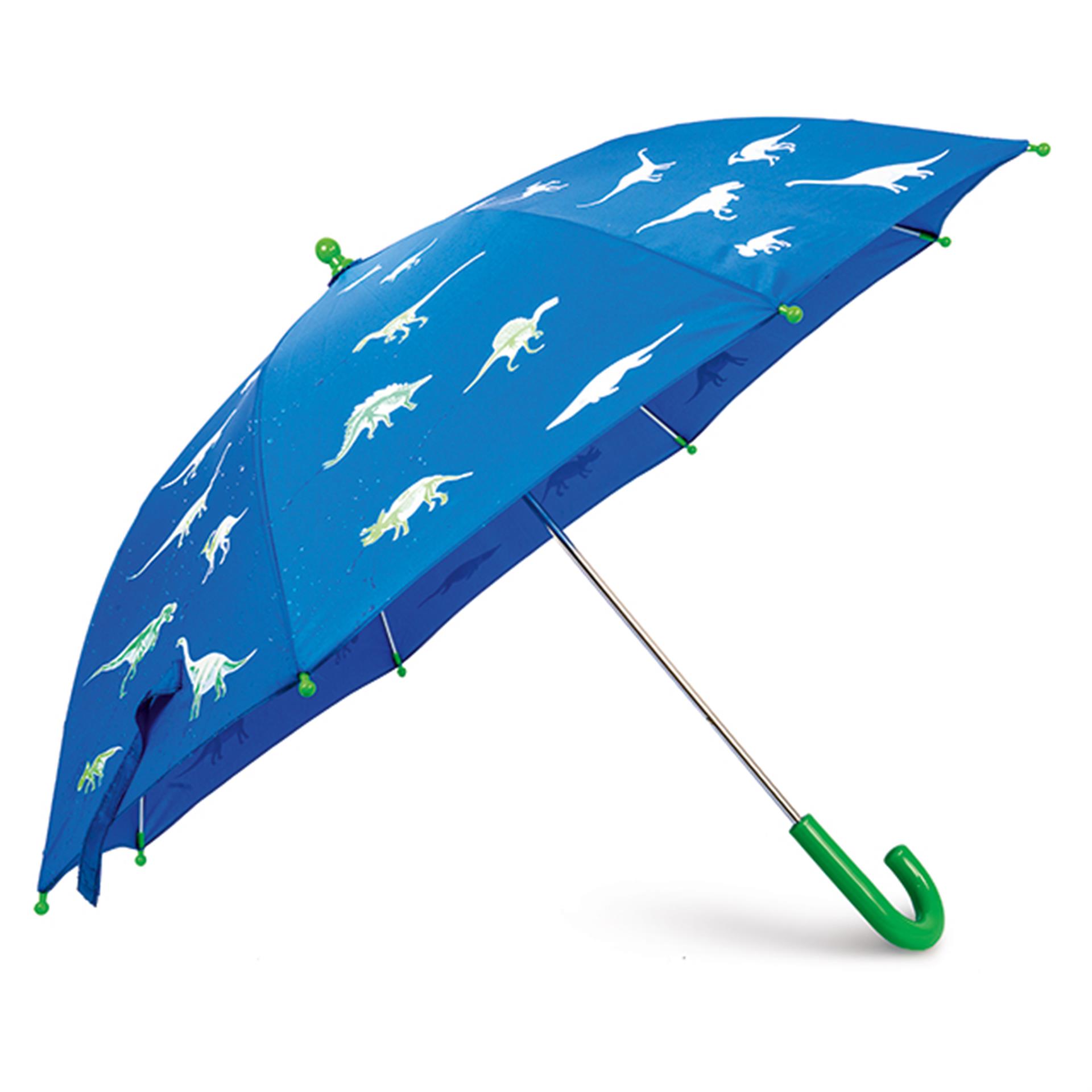 Parapluies pour enfants aux couleurs changeantes, Dinosaures