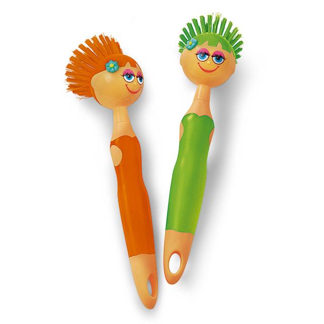 Brosses à relaver Girlie Chic, 2 pces