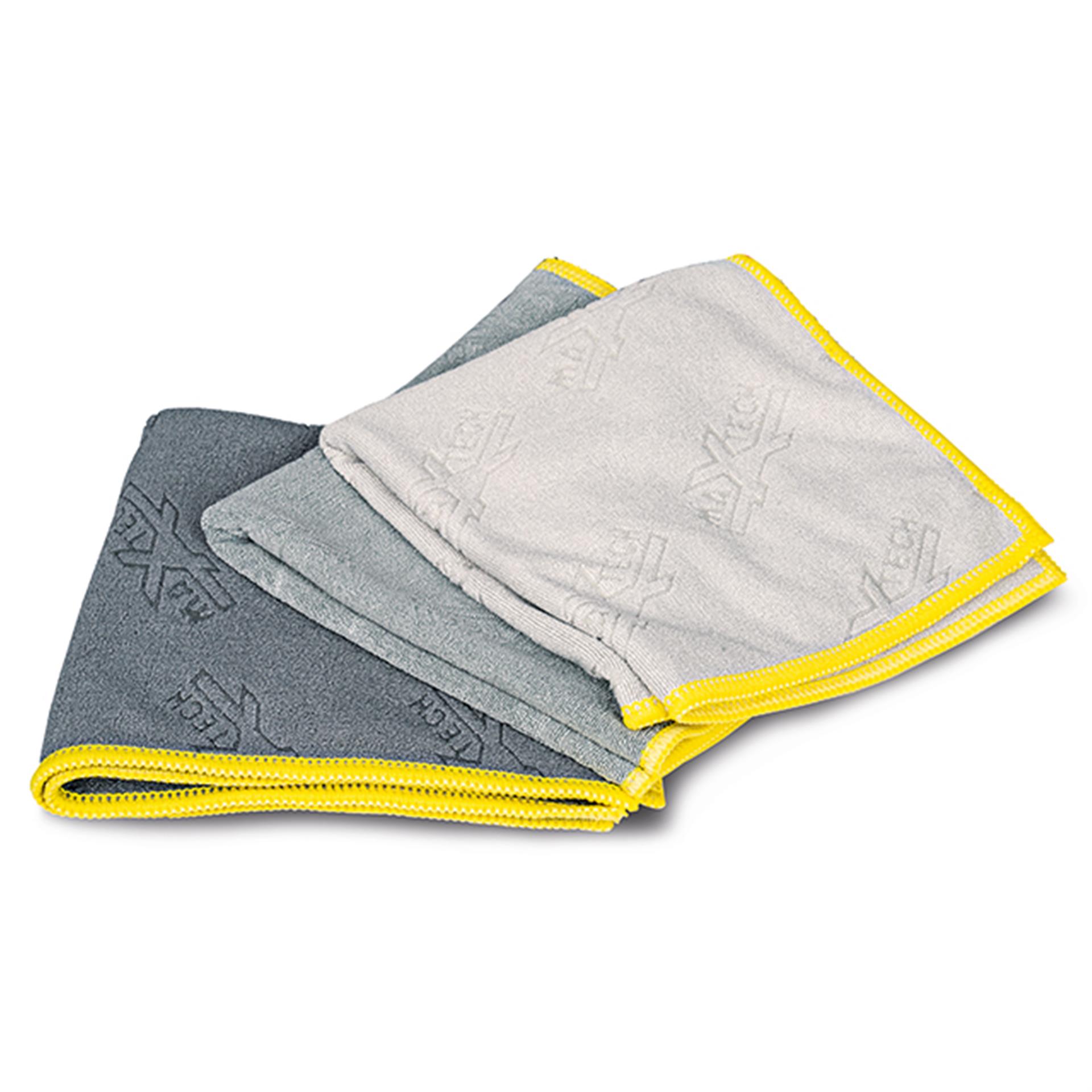 Chiffons de nettoyage en microfibre double couche, 3 pces