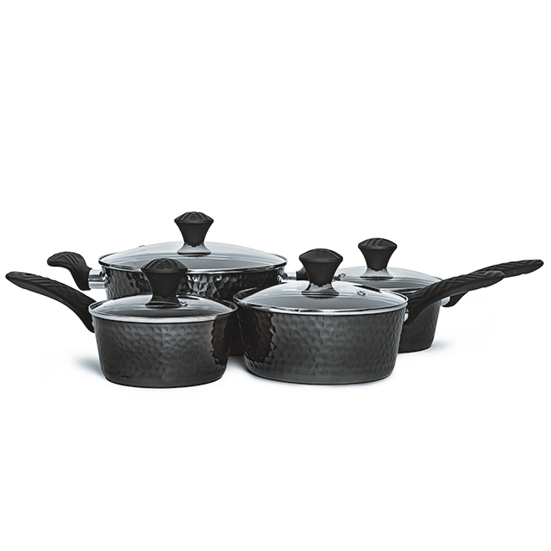 Luxueuse batterie de casseroles, 4 pces