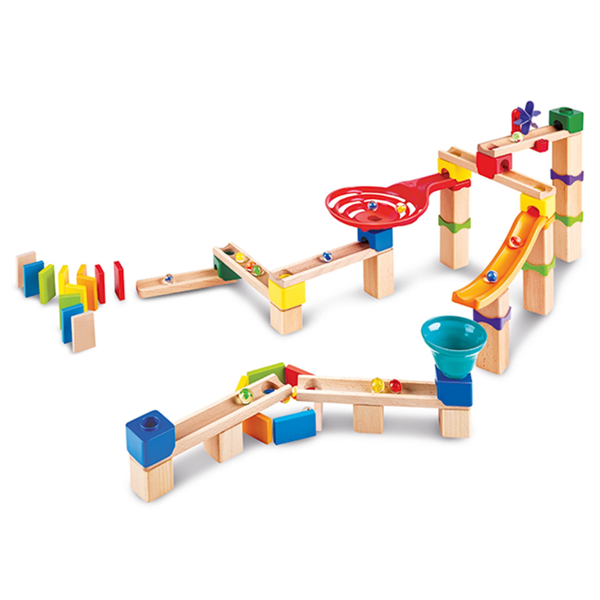 Marble Run Race Track, pista per biglie Hape (81 pezzi)