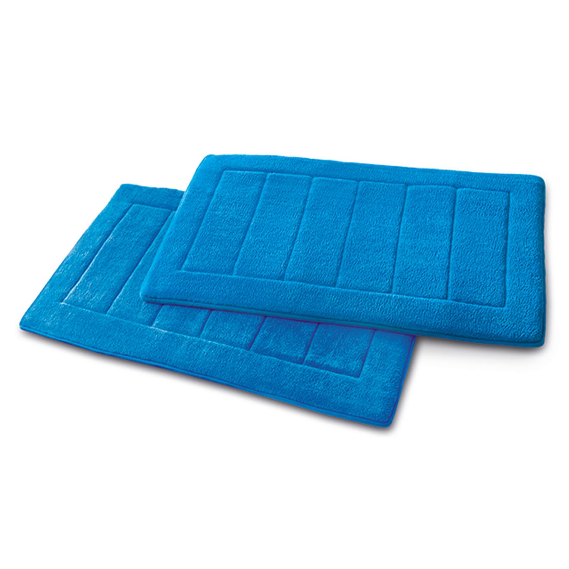 Scendibagno Memory Foam, blu