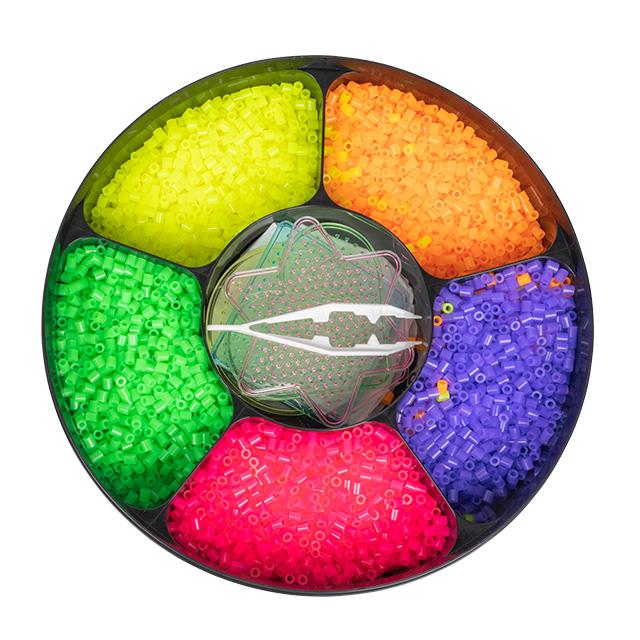 Perles à repasser Neon Color, 7'500 pces