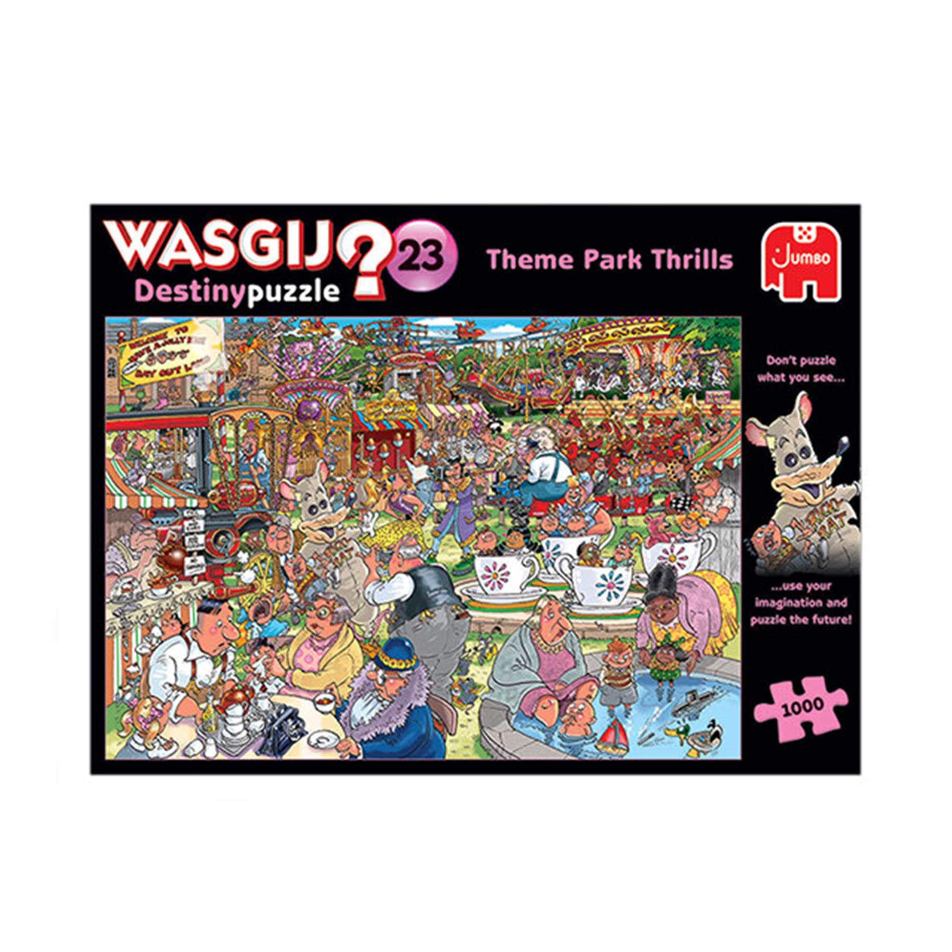 Puzzle del parco divertimenti Wasgij, 1000 pezzi