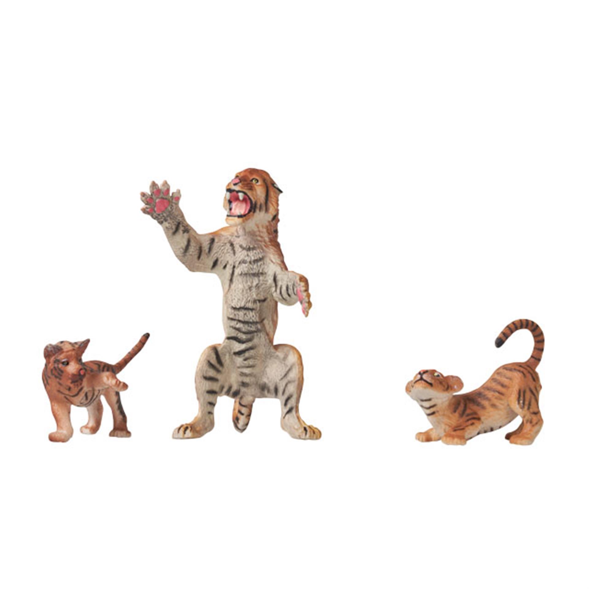 Figurines d’animaux Tigre, 3 pces