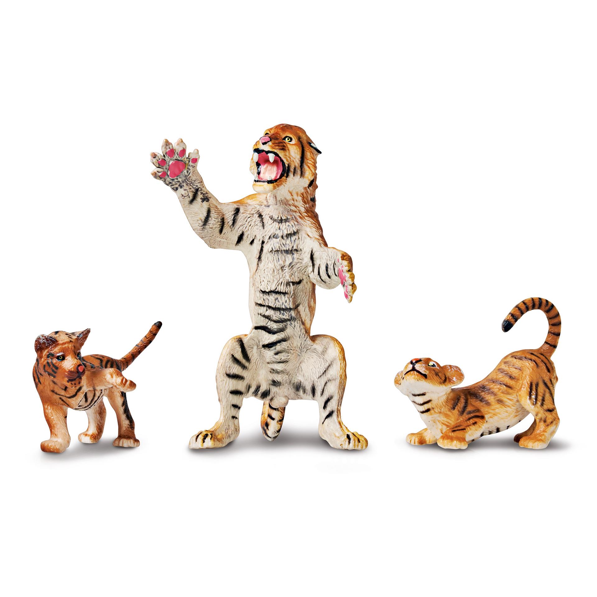 Tierfiguren Tiger 3tlg.