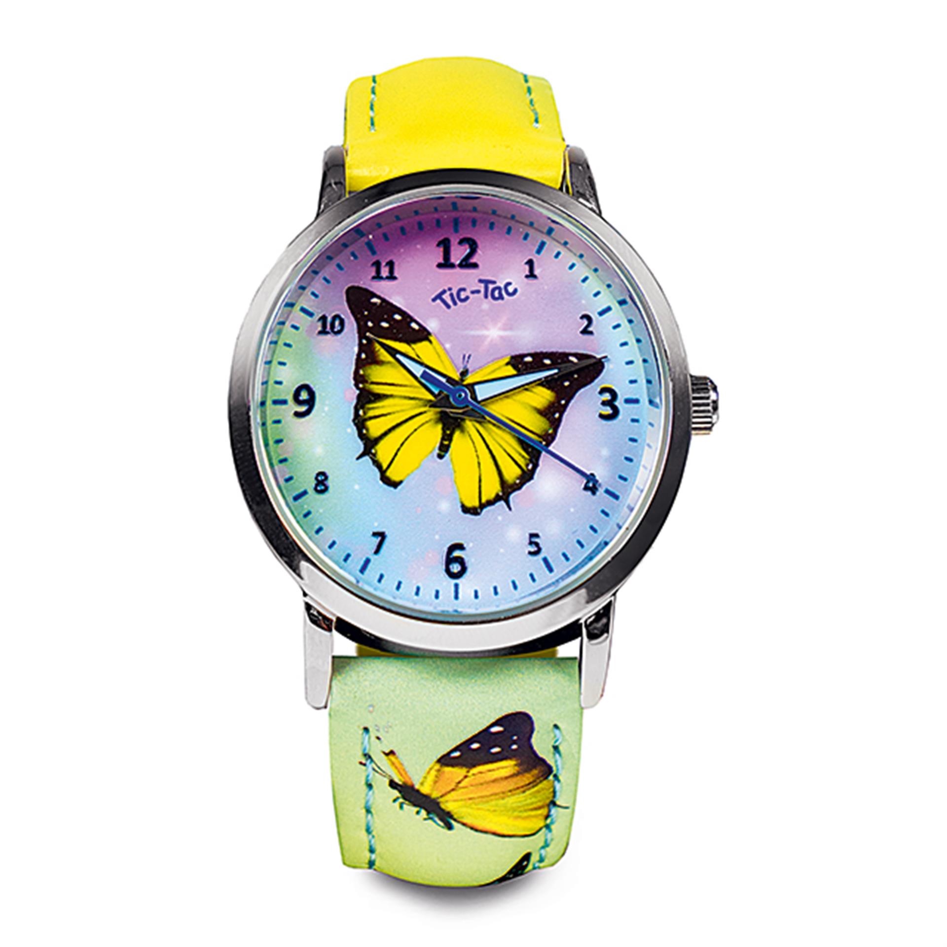 Orologio per bambini Tic Tac: Farfalla