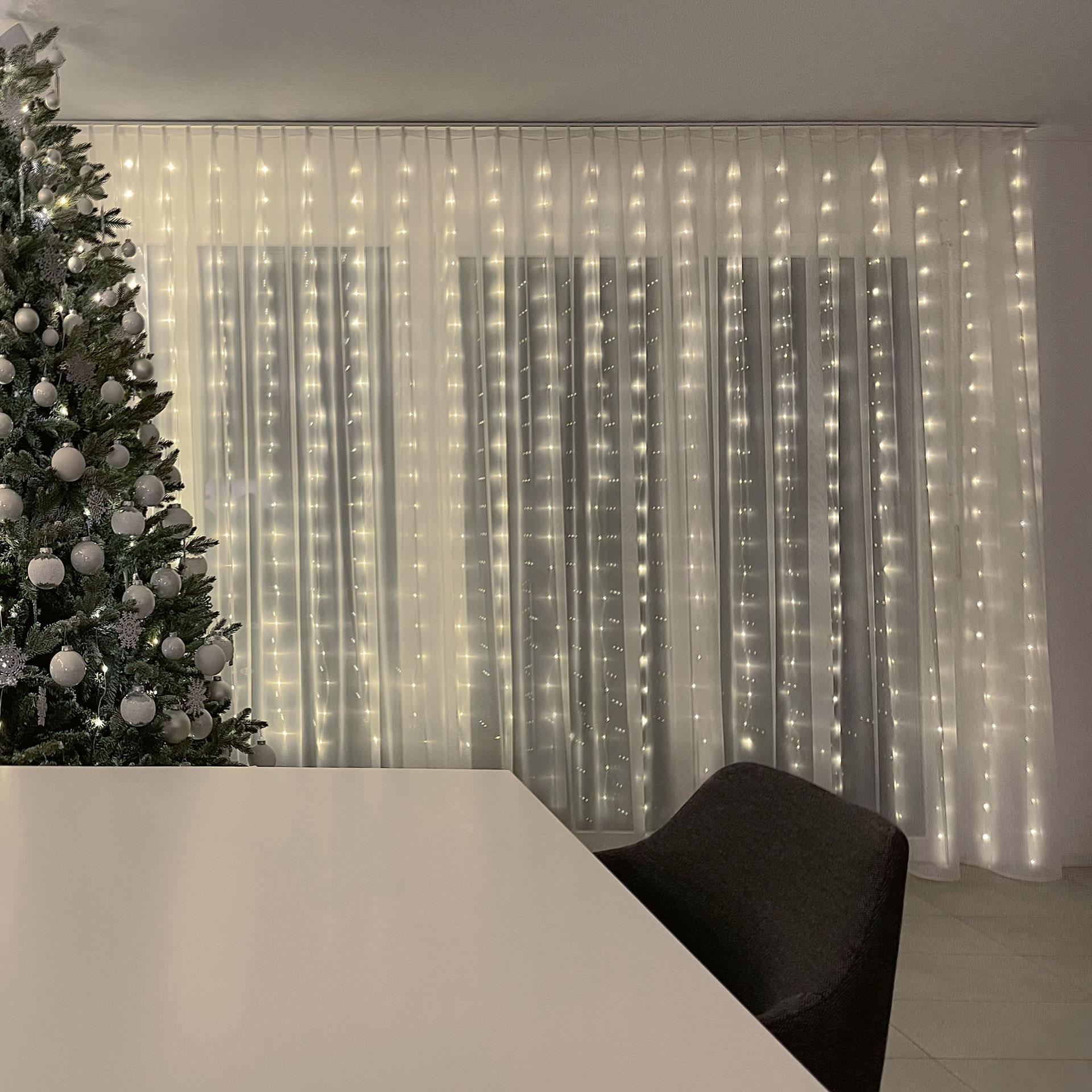 Tenda di luci LED, 4 m