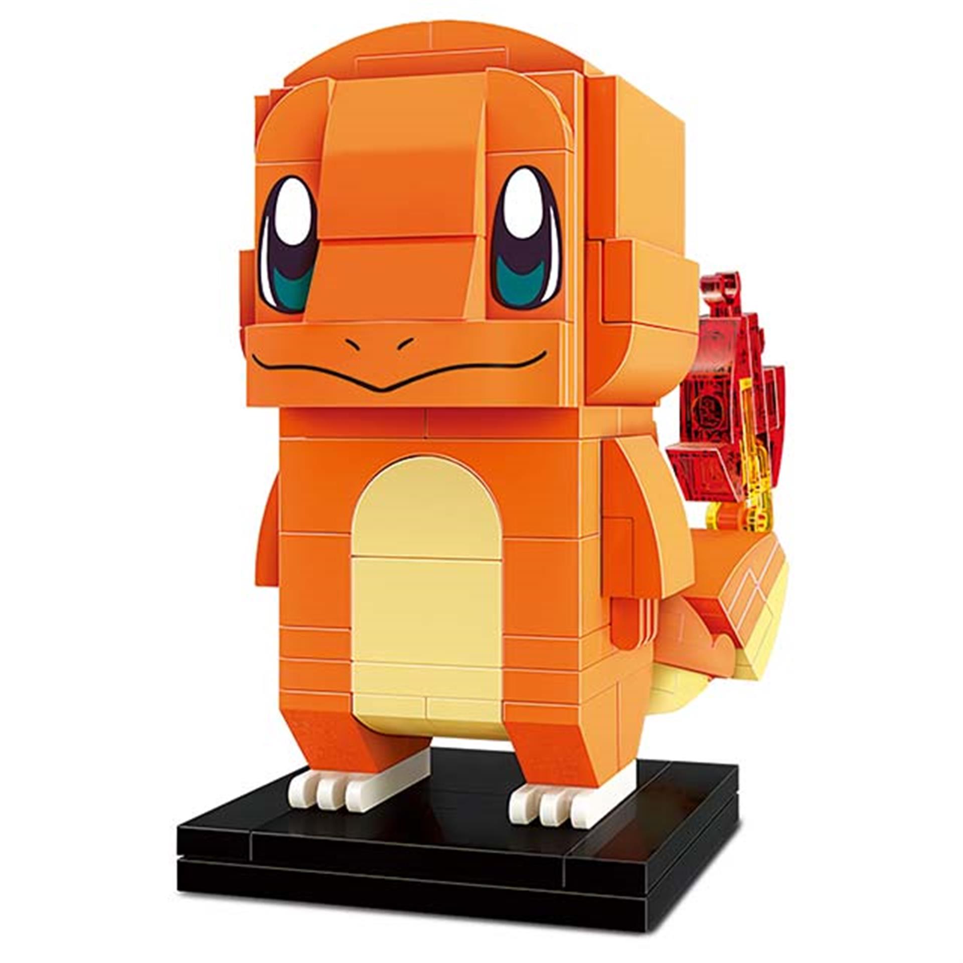 Set di assemblaggio Pokémon Charmander, 118 pezzi