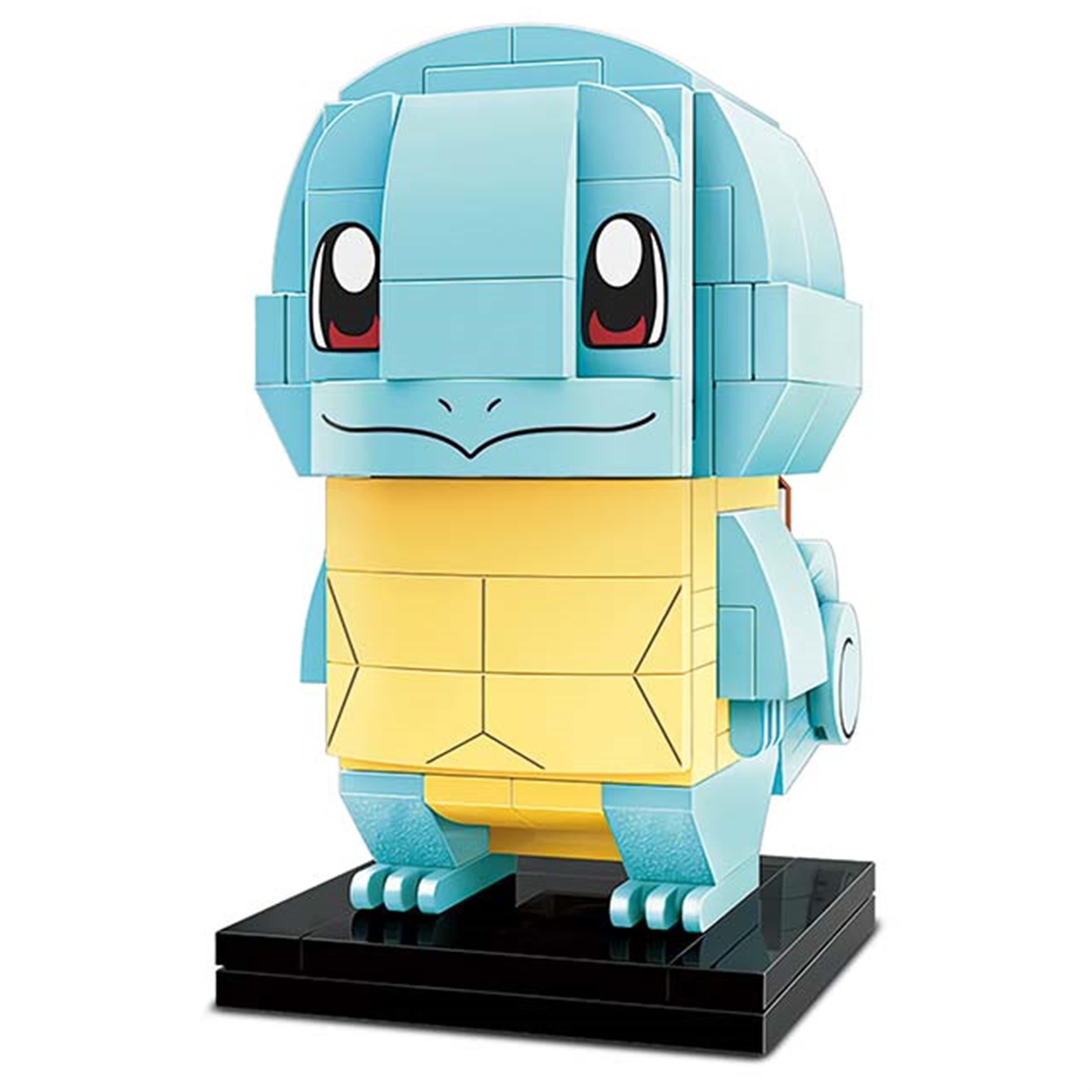 Set di assemblaggio Pokémon Squirtle, 129 pezzi