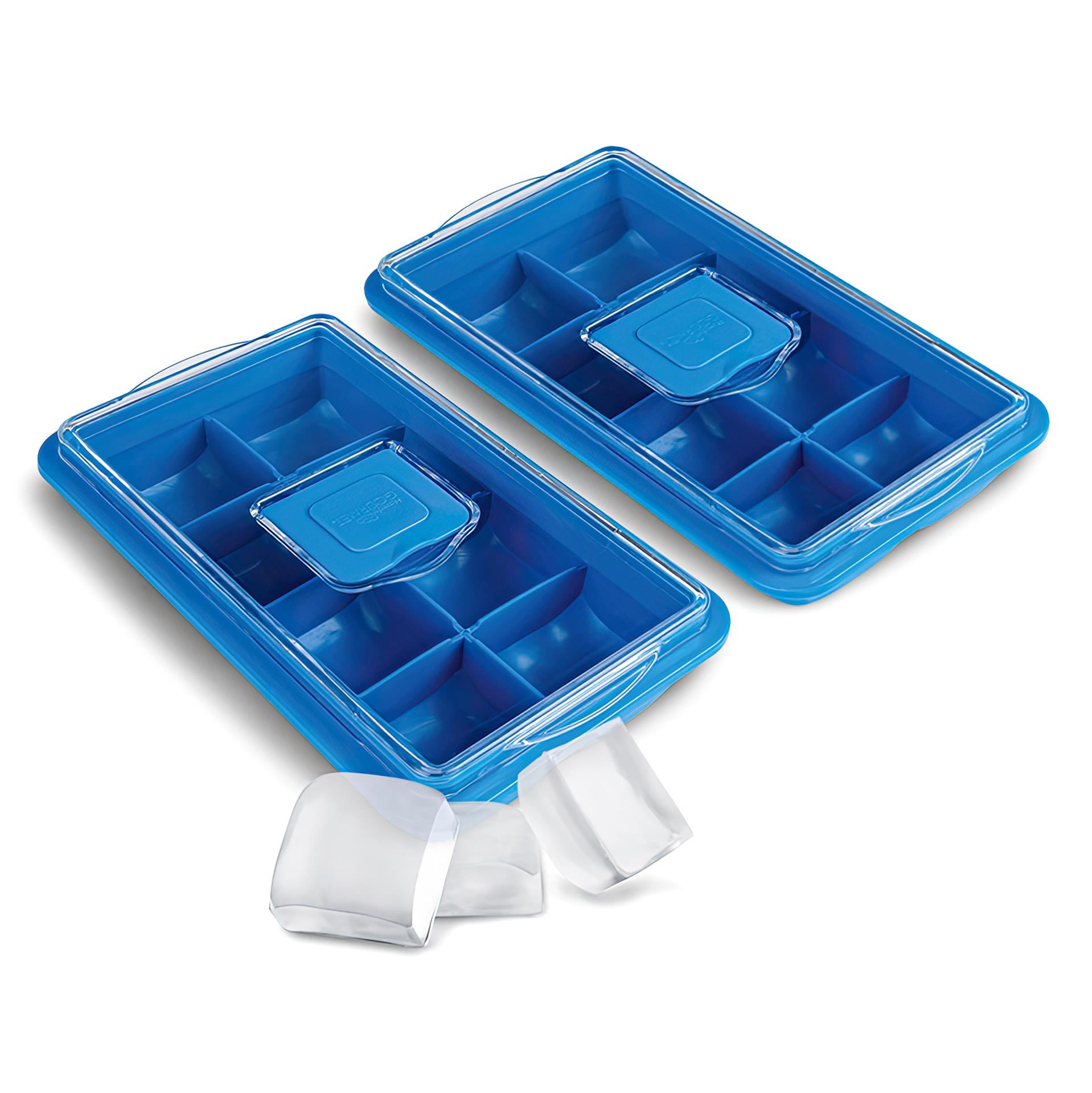 Auslaufsichere Eiswürfelformen Gross, 2er Set