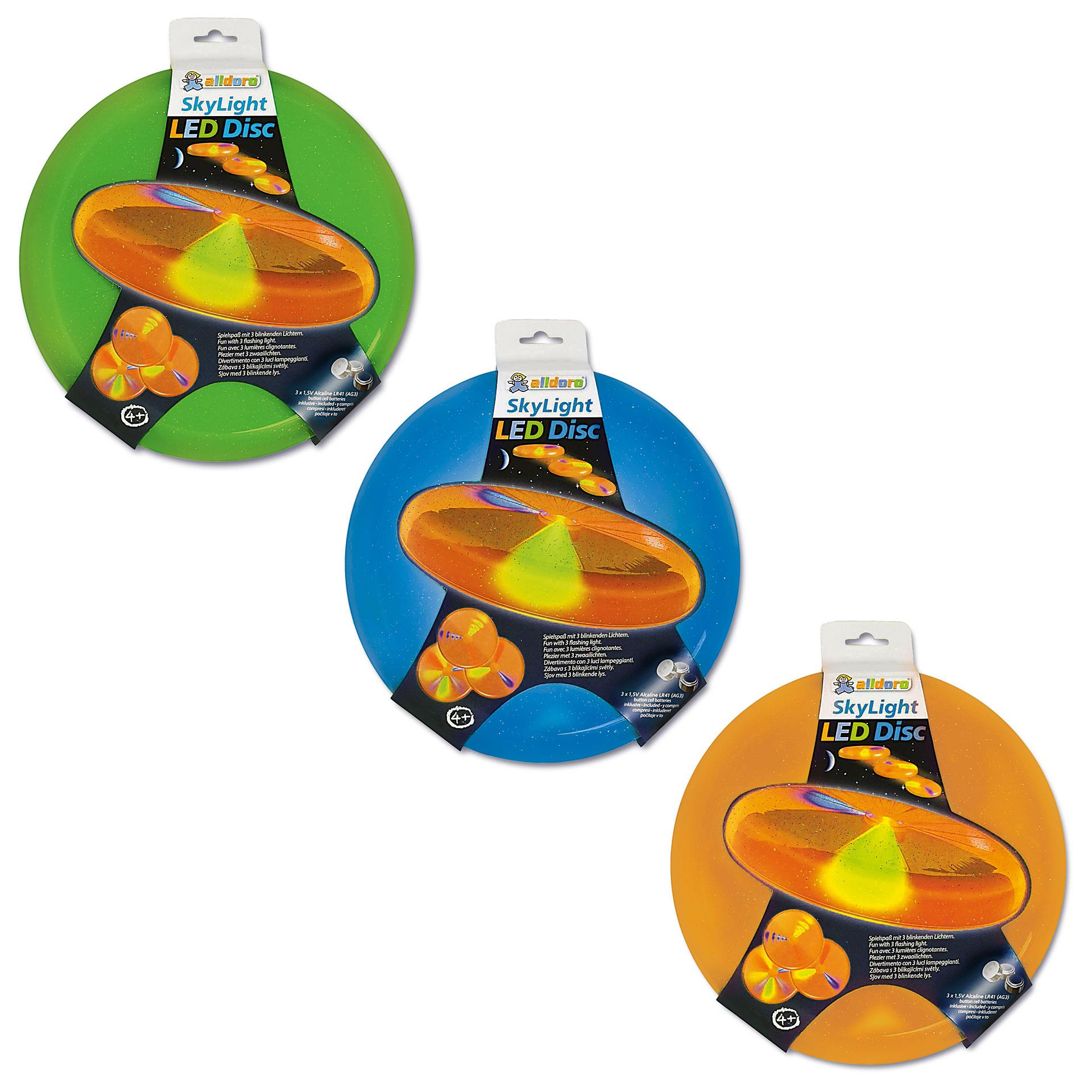 Frisbee LED Disc, assortiti