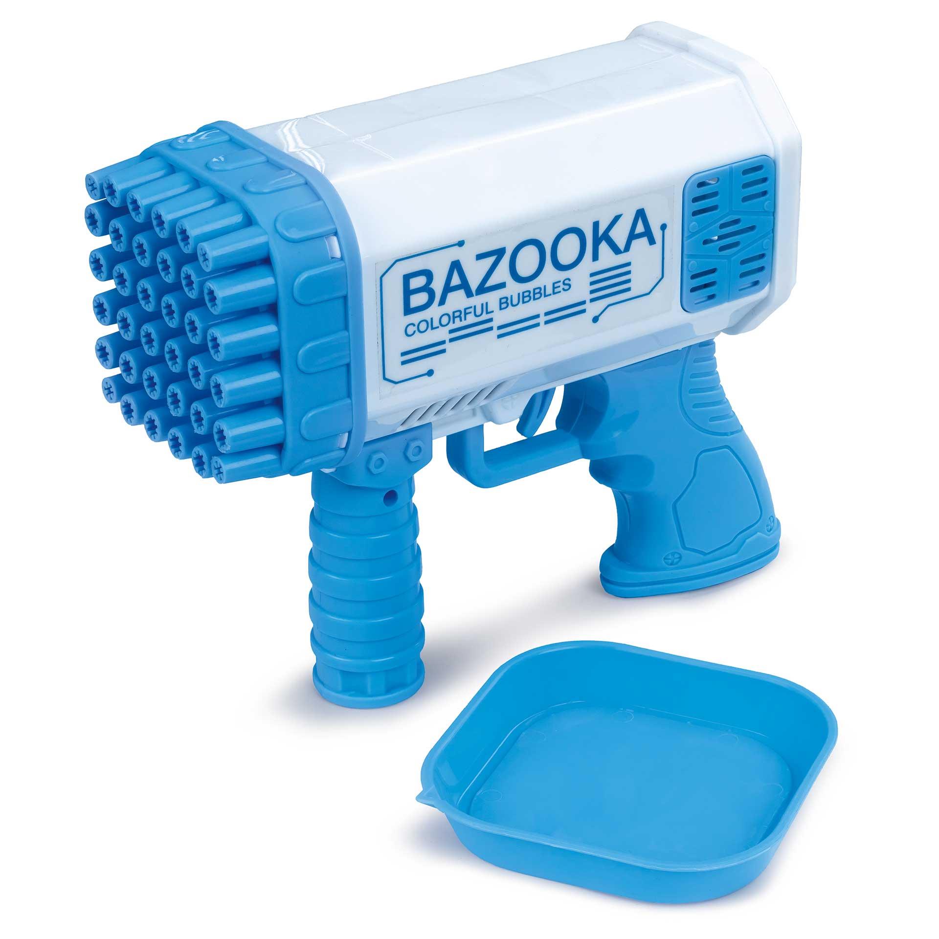 Seifenblasen Bazooka mit Schale