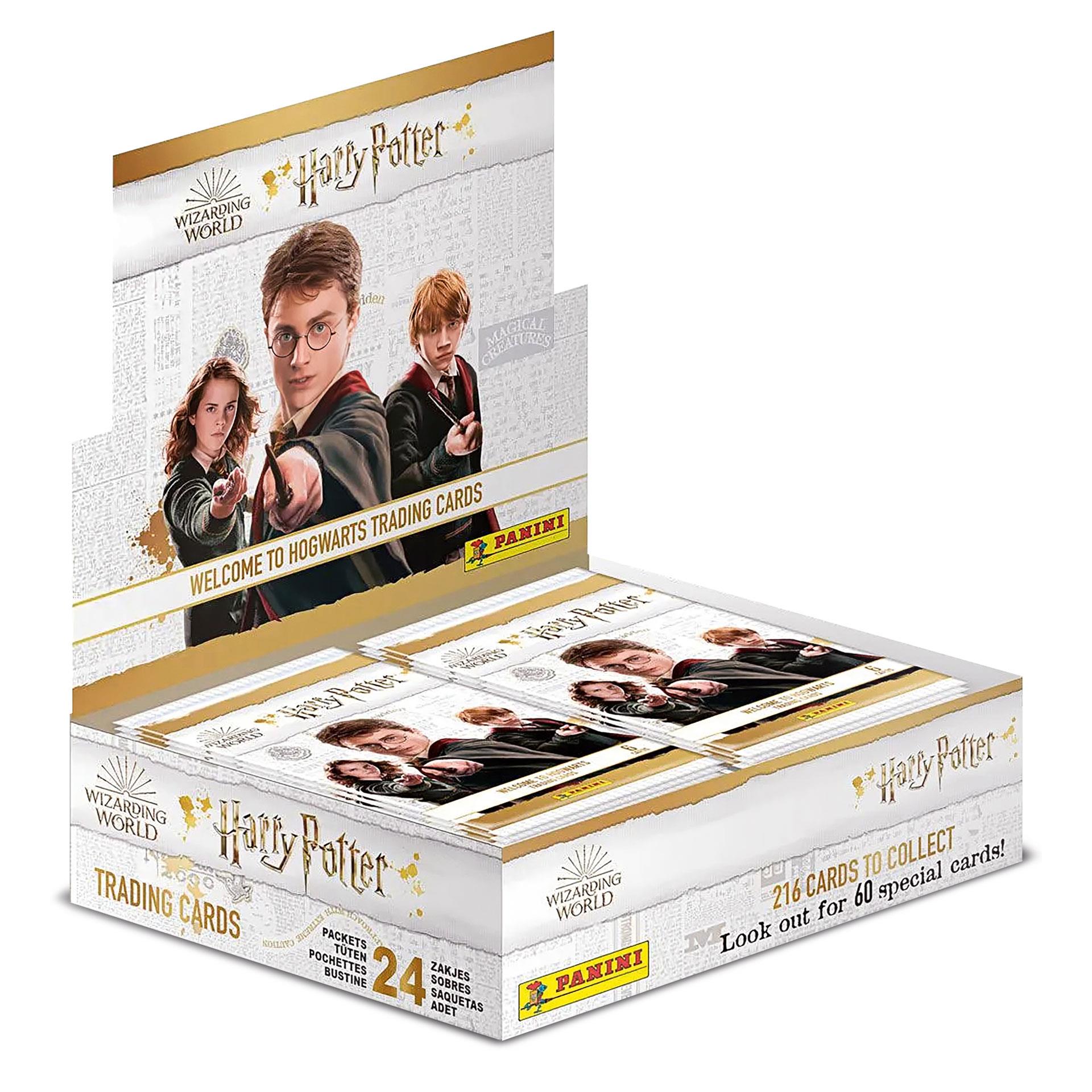 Harry Potter Welcome to Hogwarts Trading Cards Box 144 Stk.