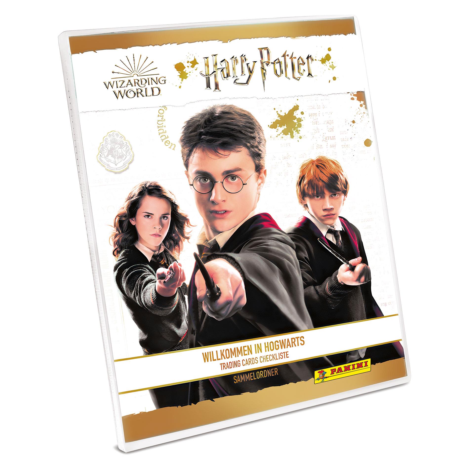Harry Potter Welcome to Hogwarts,  raccoglitore per Trading Cards