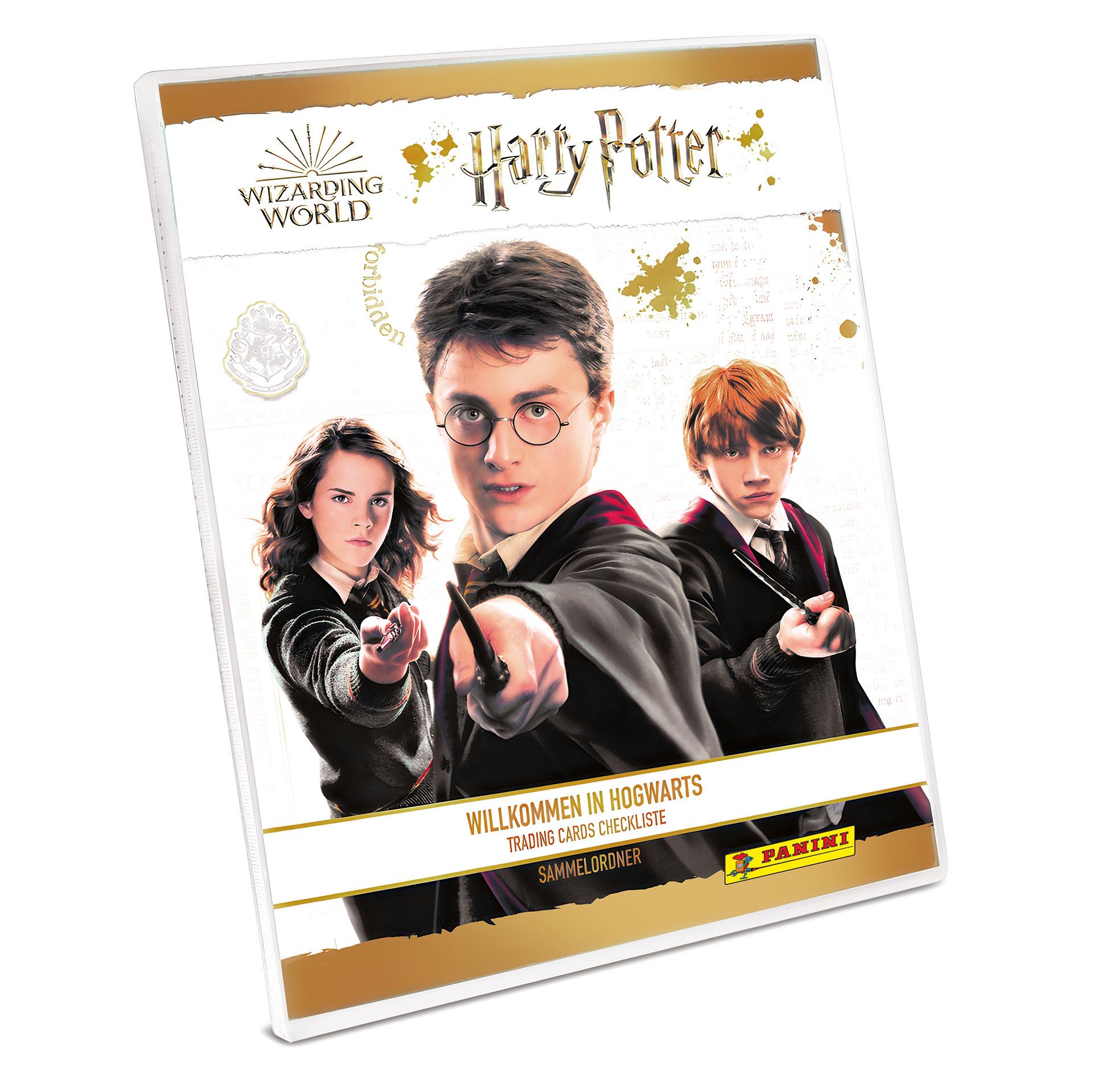 Harry Potter, Bienvenue à Poudlard reliure pour cartes à échanger