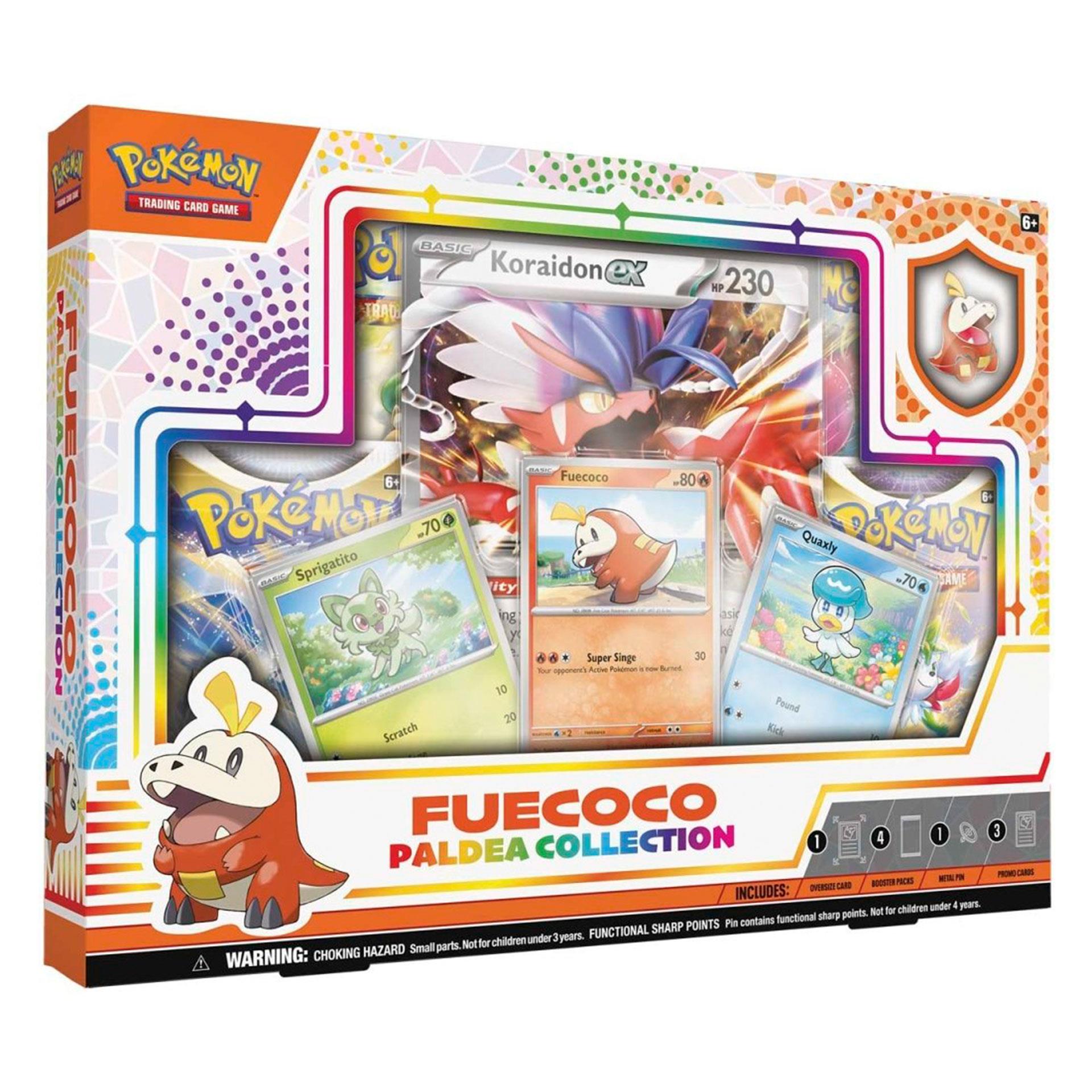 Pokémon Fuecoco Paldea – Collection Box