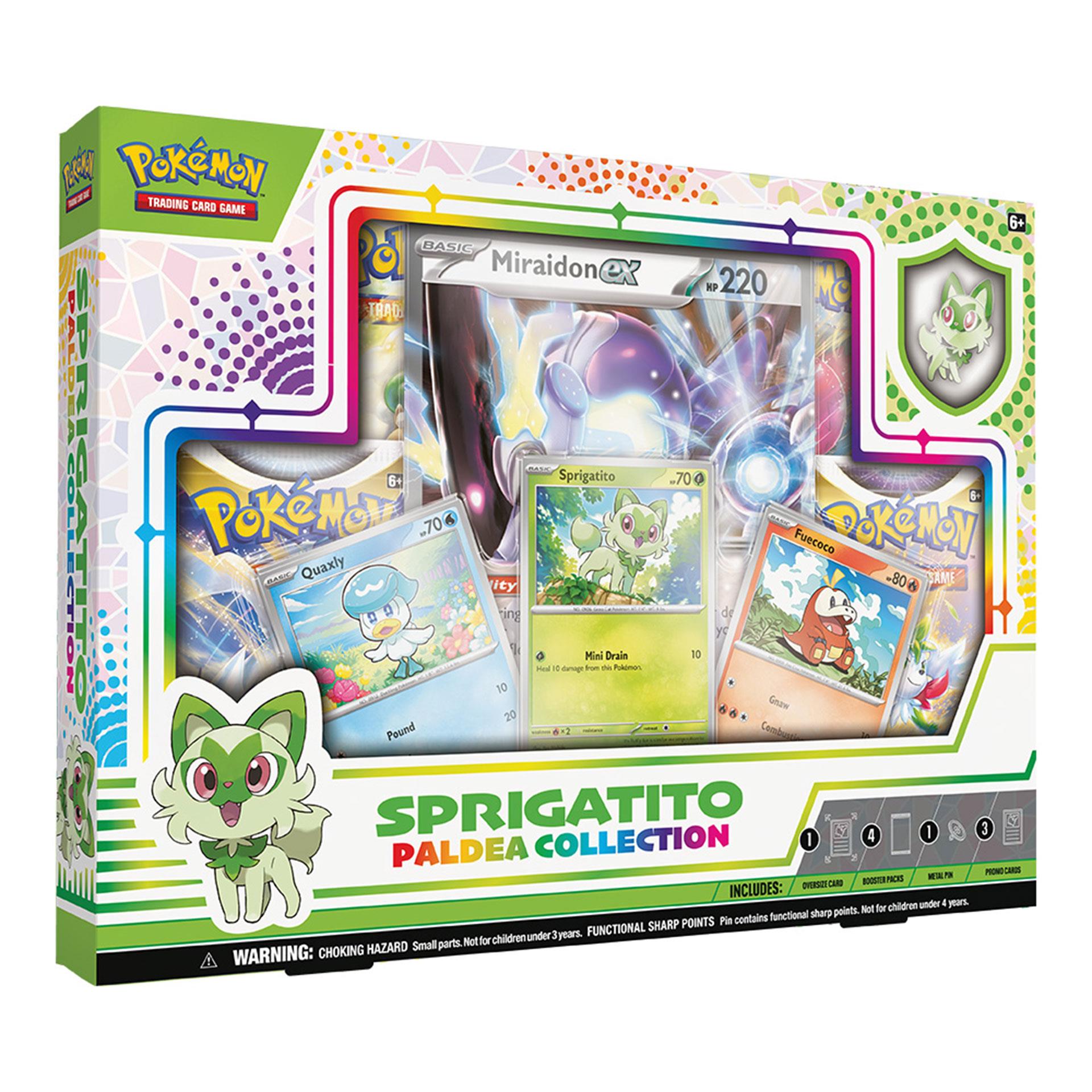 Pokémon Sprigatito Paldea – Collection Box