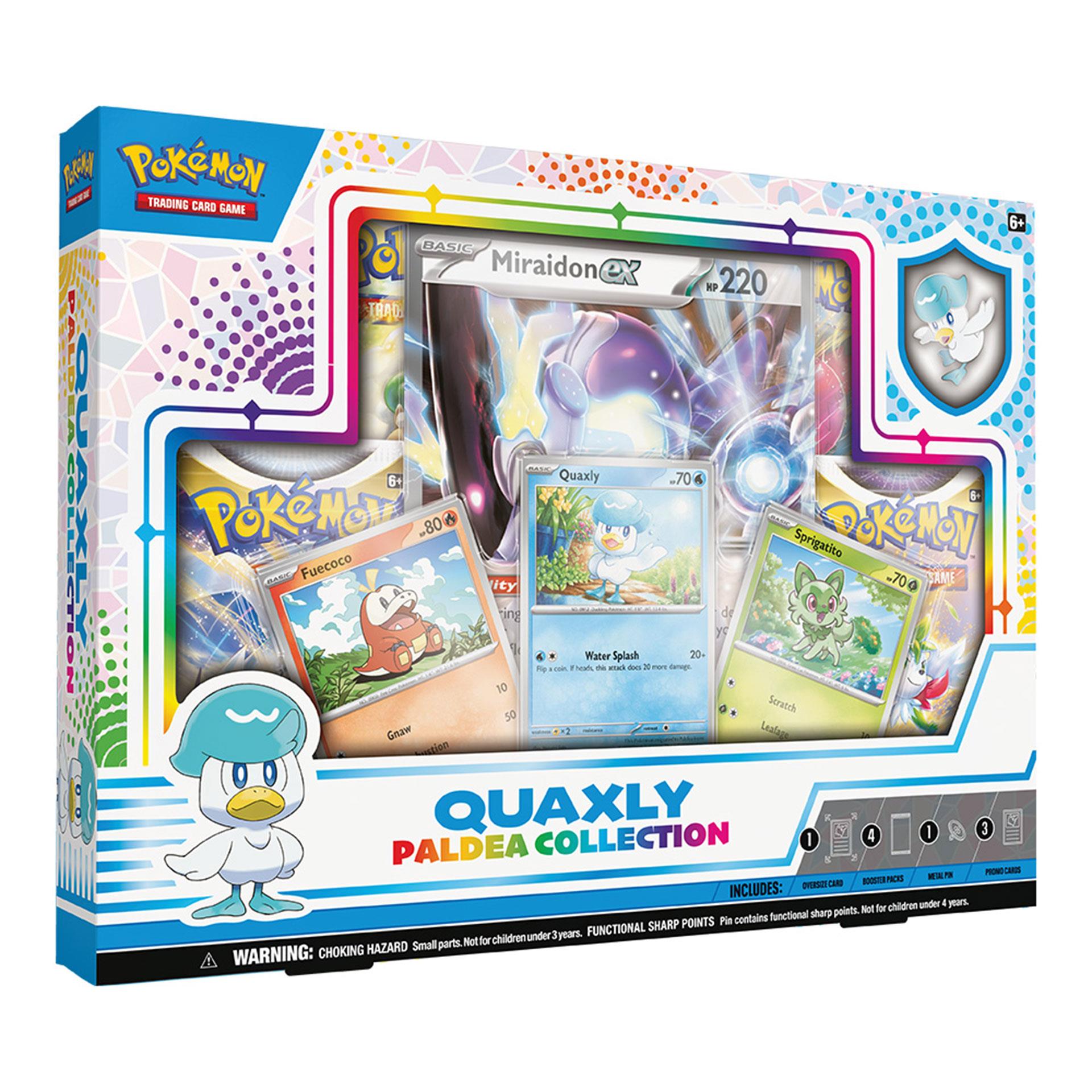 Pokémon Quaxly Paldea – Collection Box