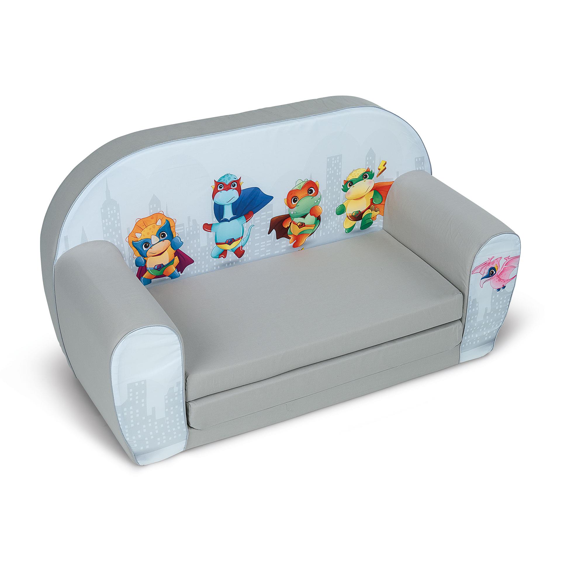 Kindersofa Dino Superhelden