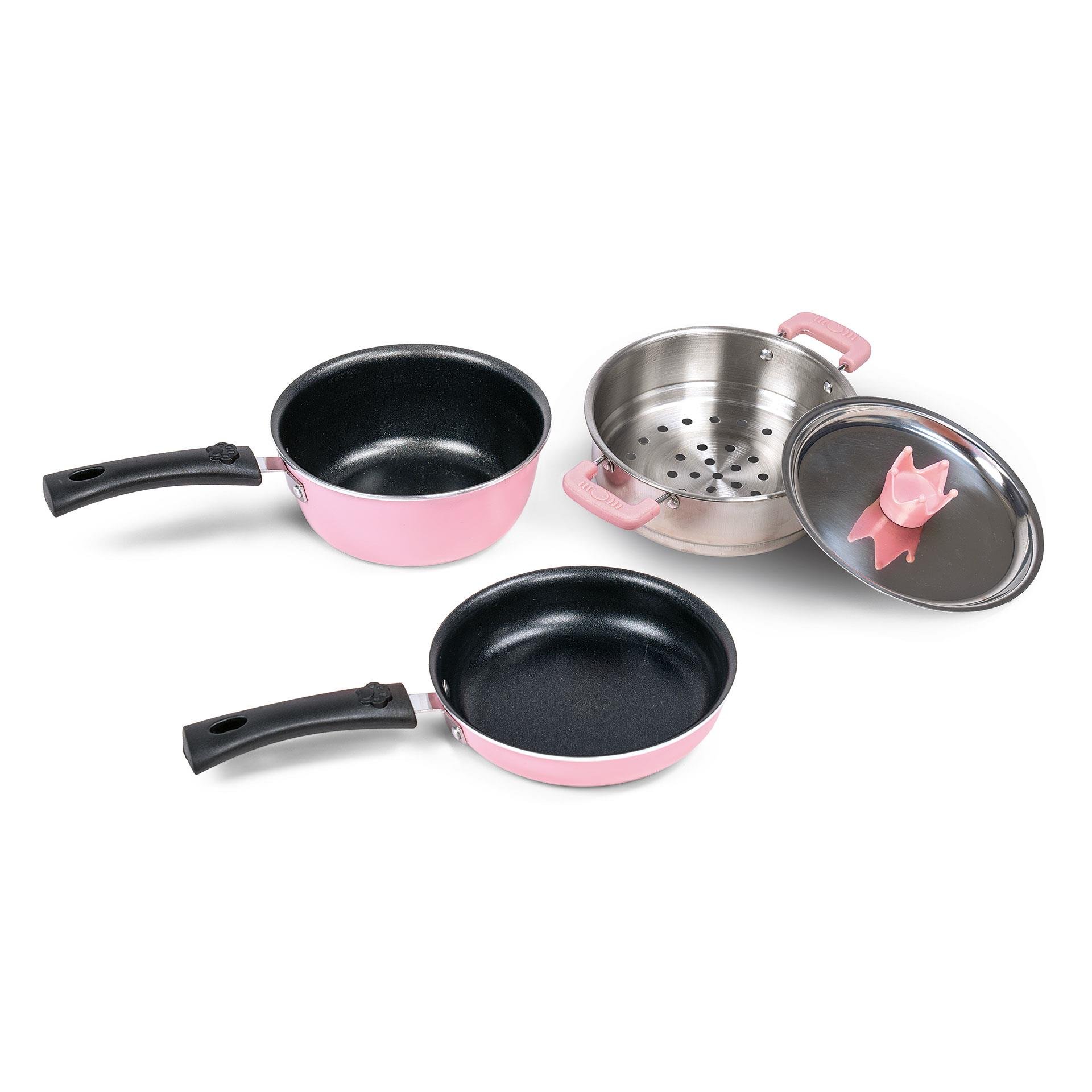  Mini-batterie de cuisine pour enfants, 4 pces