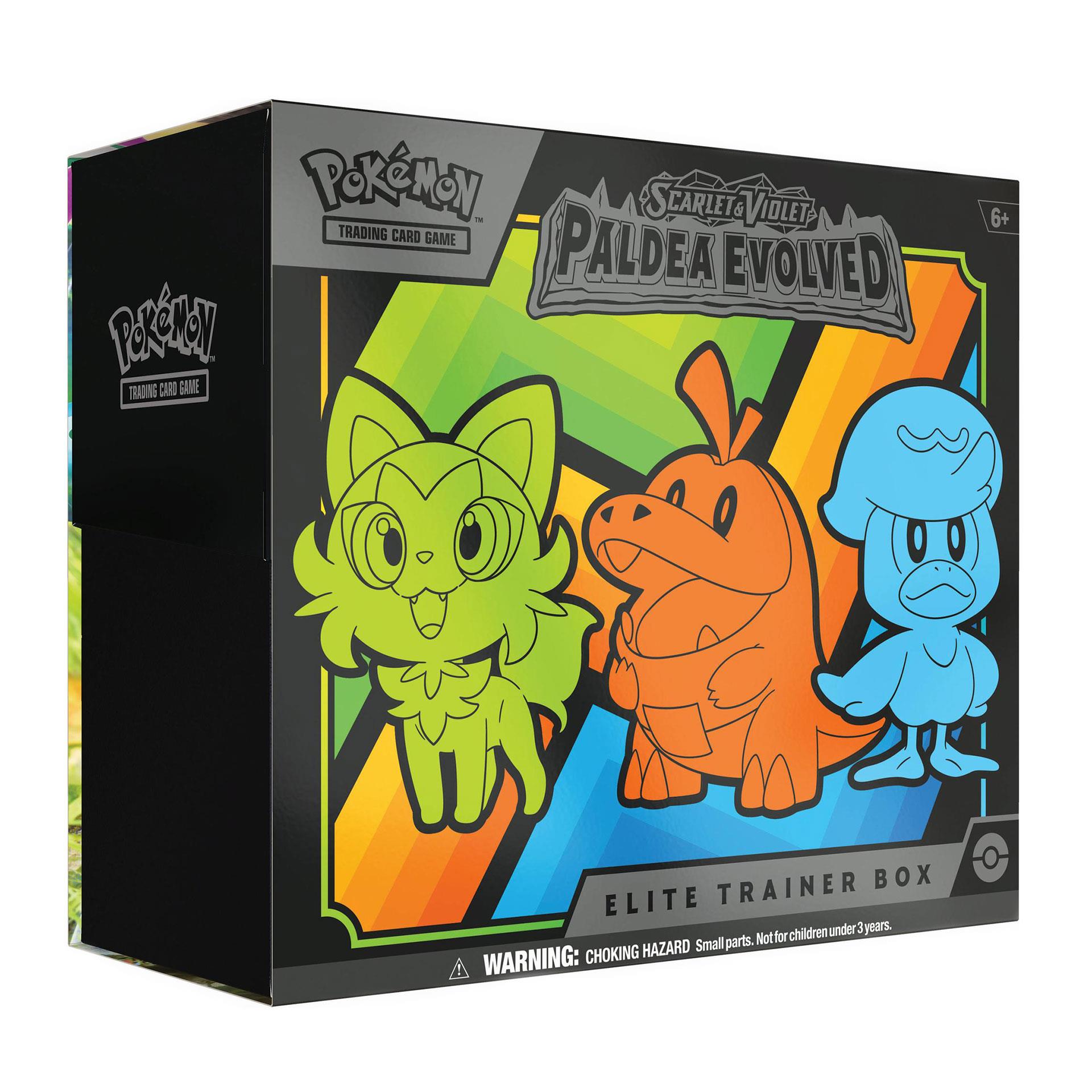 Pokémon Paldea Evolved – Elite Trainer Box