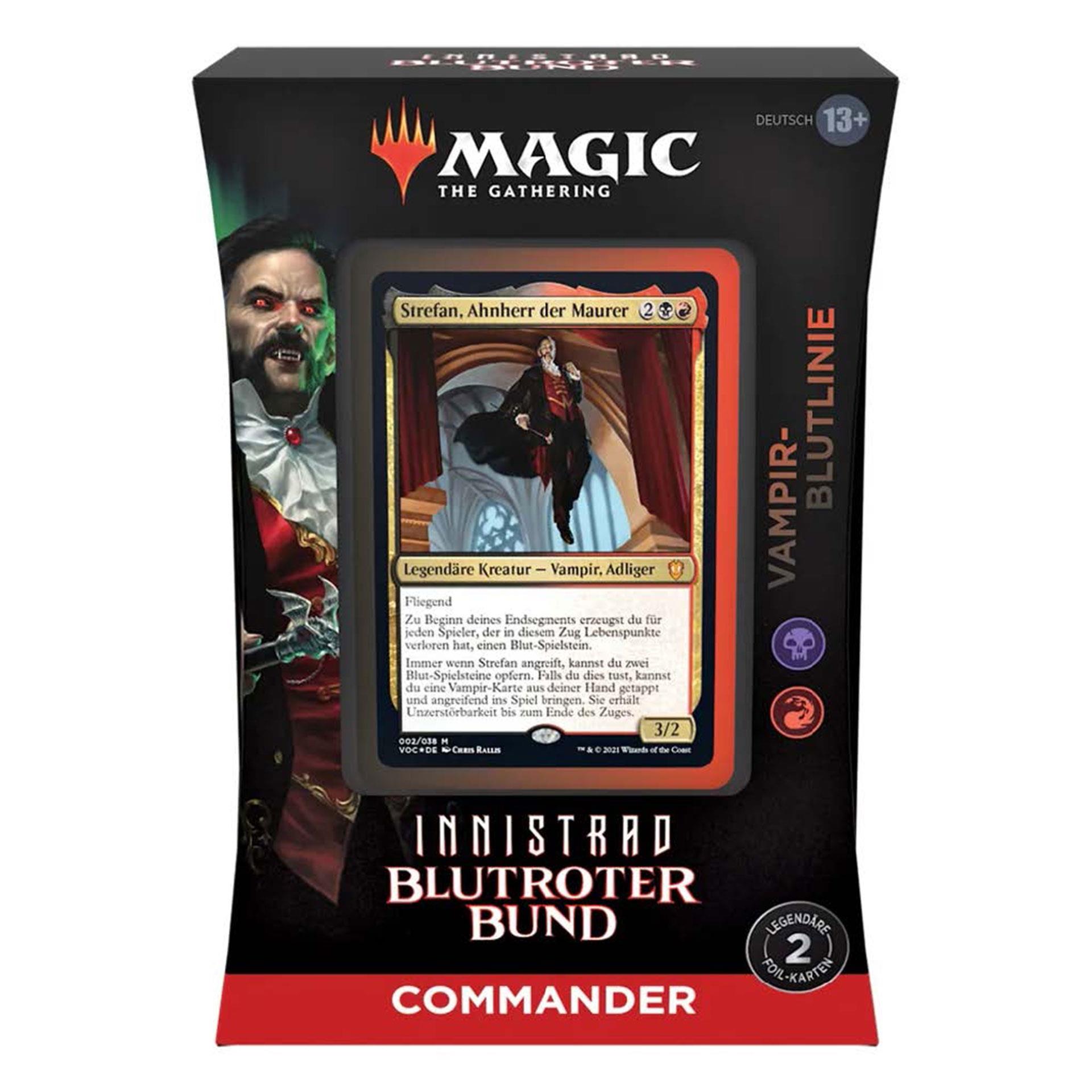 Magic the Gathering – Innistrad: Blutroter Bund, Commander Deck Vampir-Blutlinie