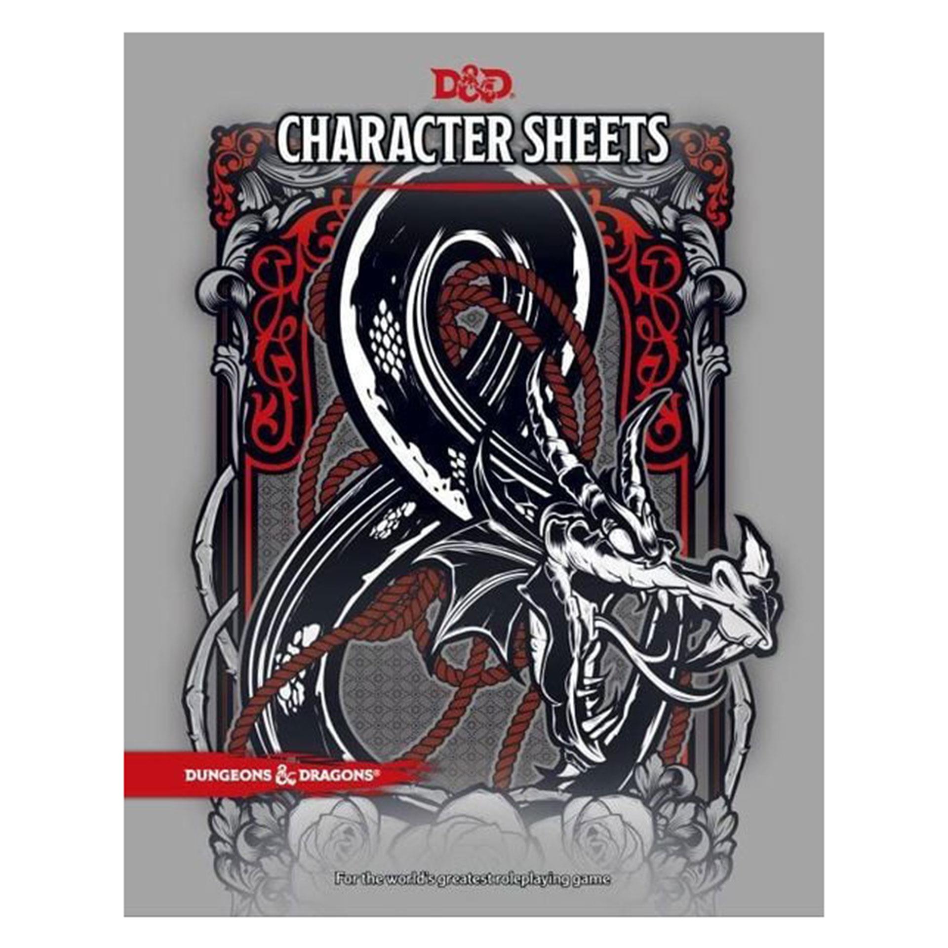 Dungeons & Dragons – Character Sheets