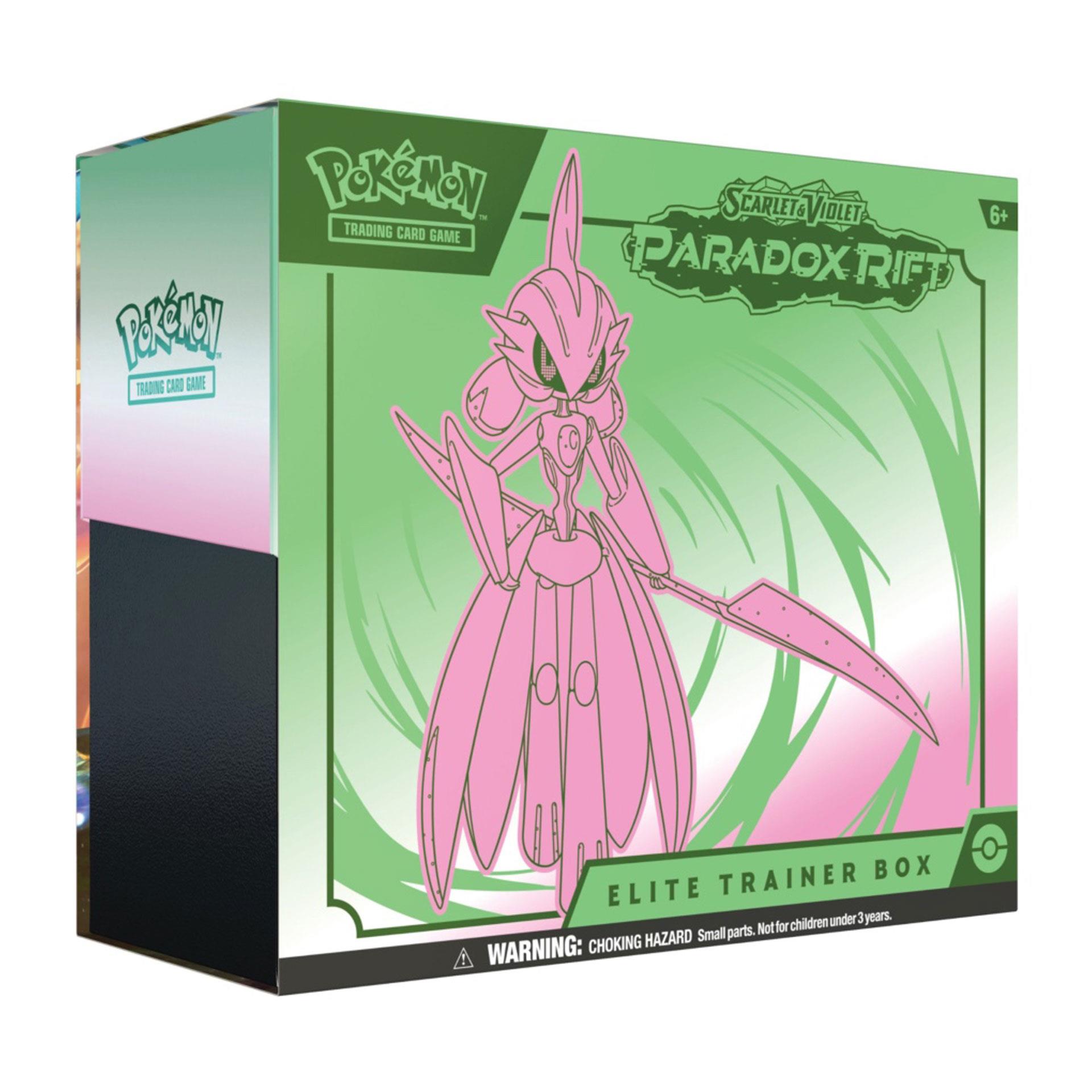 Pokémon Scarlet & Violet – Paradox Rift Elite Trainer Box Iron Valiant (engl.)