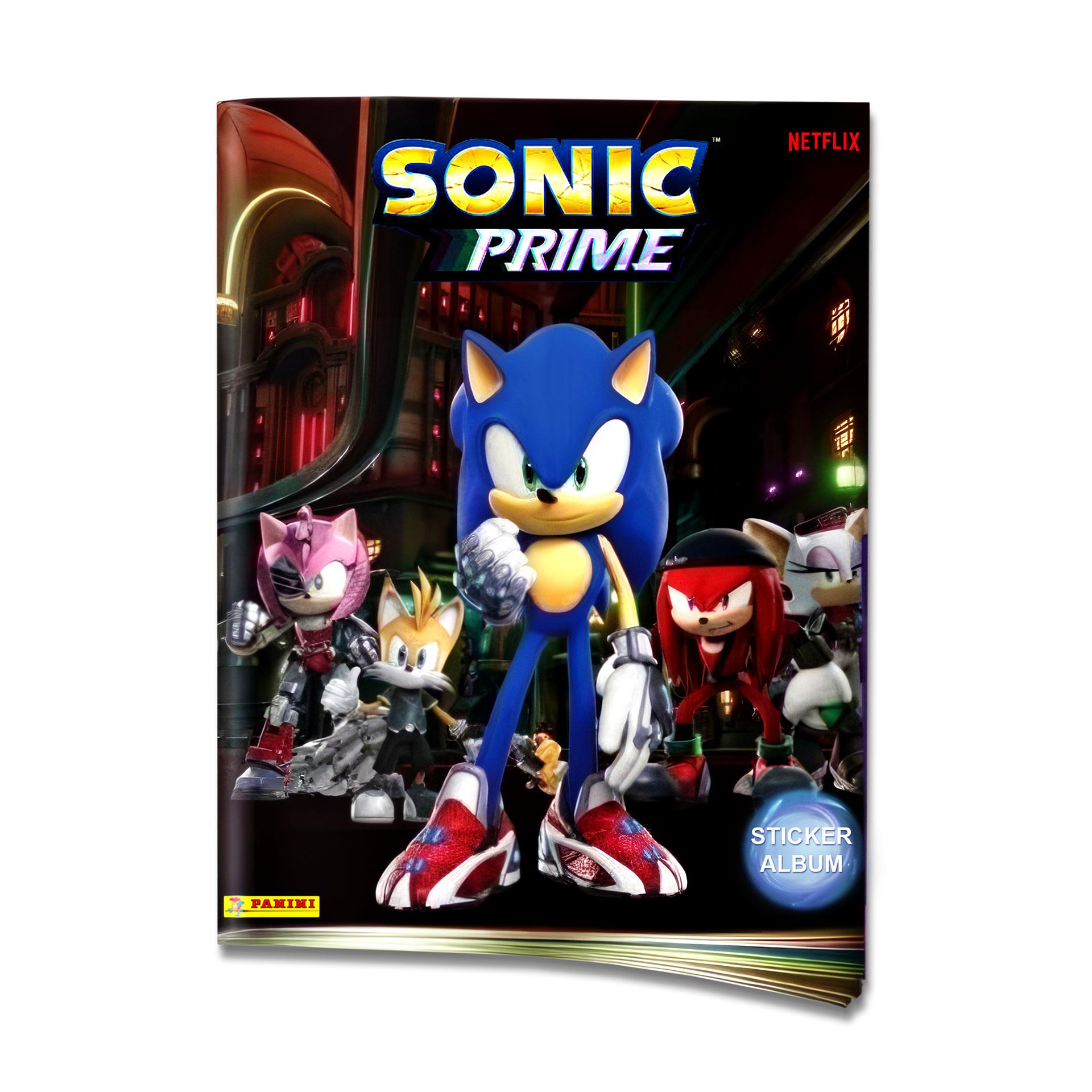 Album d'autocollants Panini Sonic FR