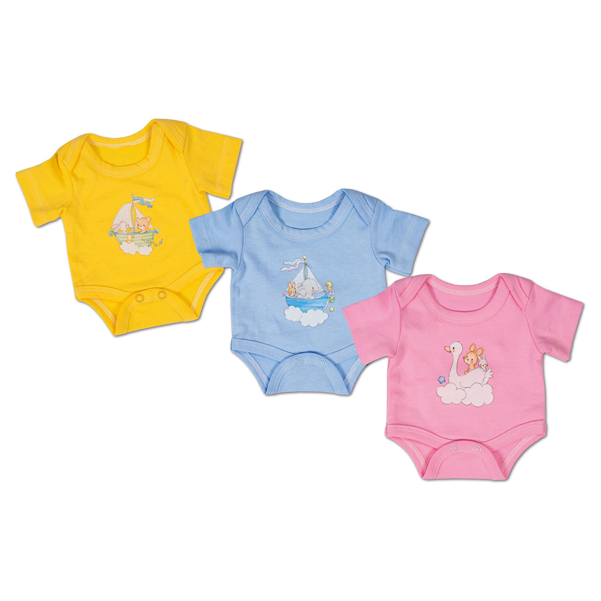 Ensemble de bodies pour la poupée Baby Love, 3 pces