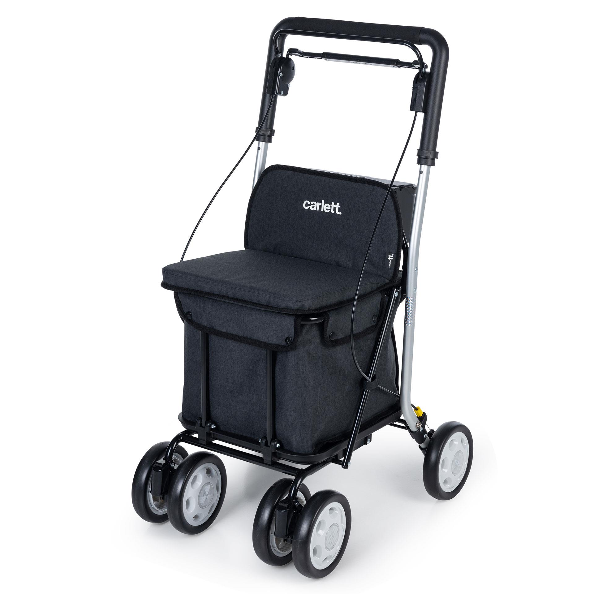 Carrello della spesa Carlett con seduta