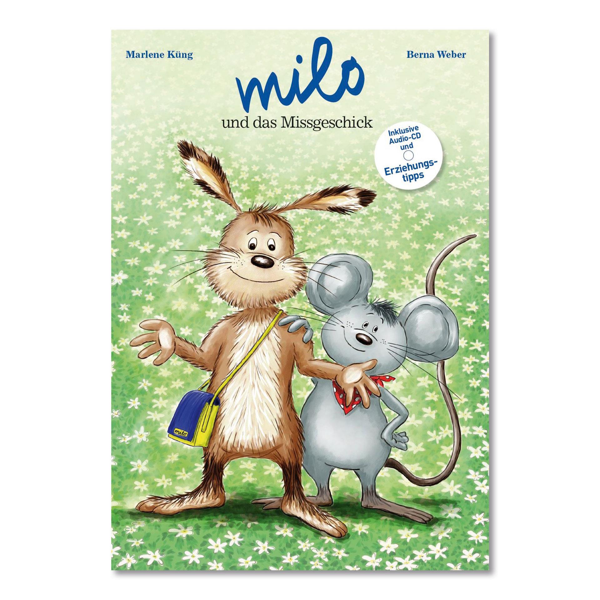 Milo le lapin et la mésaventure – livre pour enfants avec CD