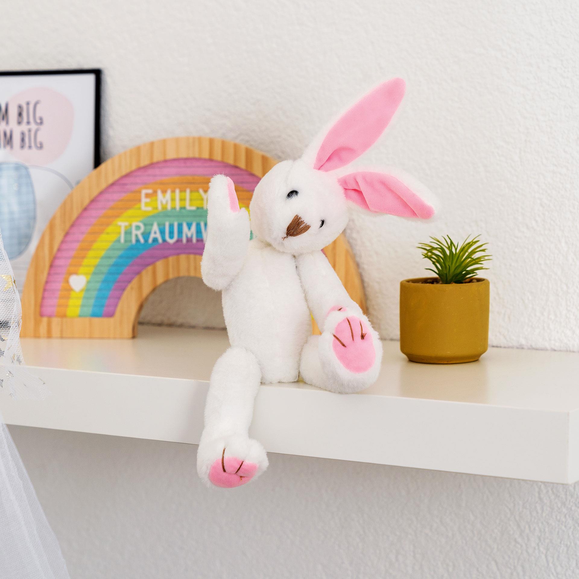 Wackel Plüschtier Hase